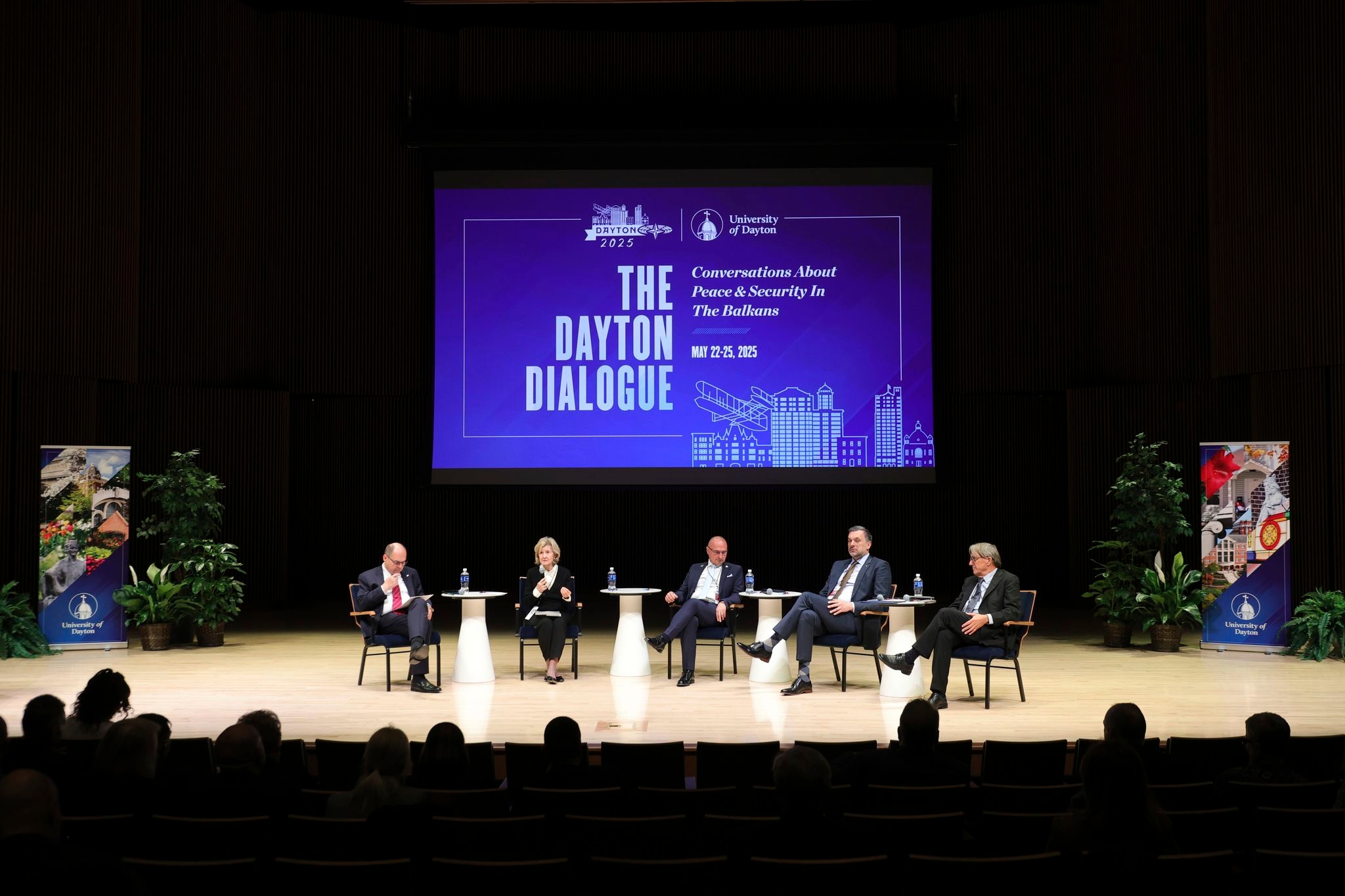 At commemoration of Dayton Peace Accords, NATO leader urges military spending to counter Russia