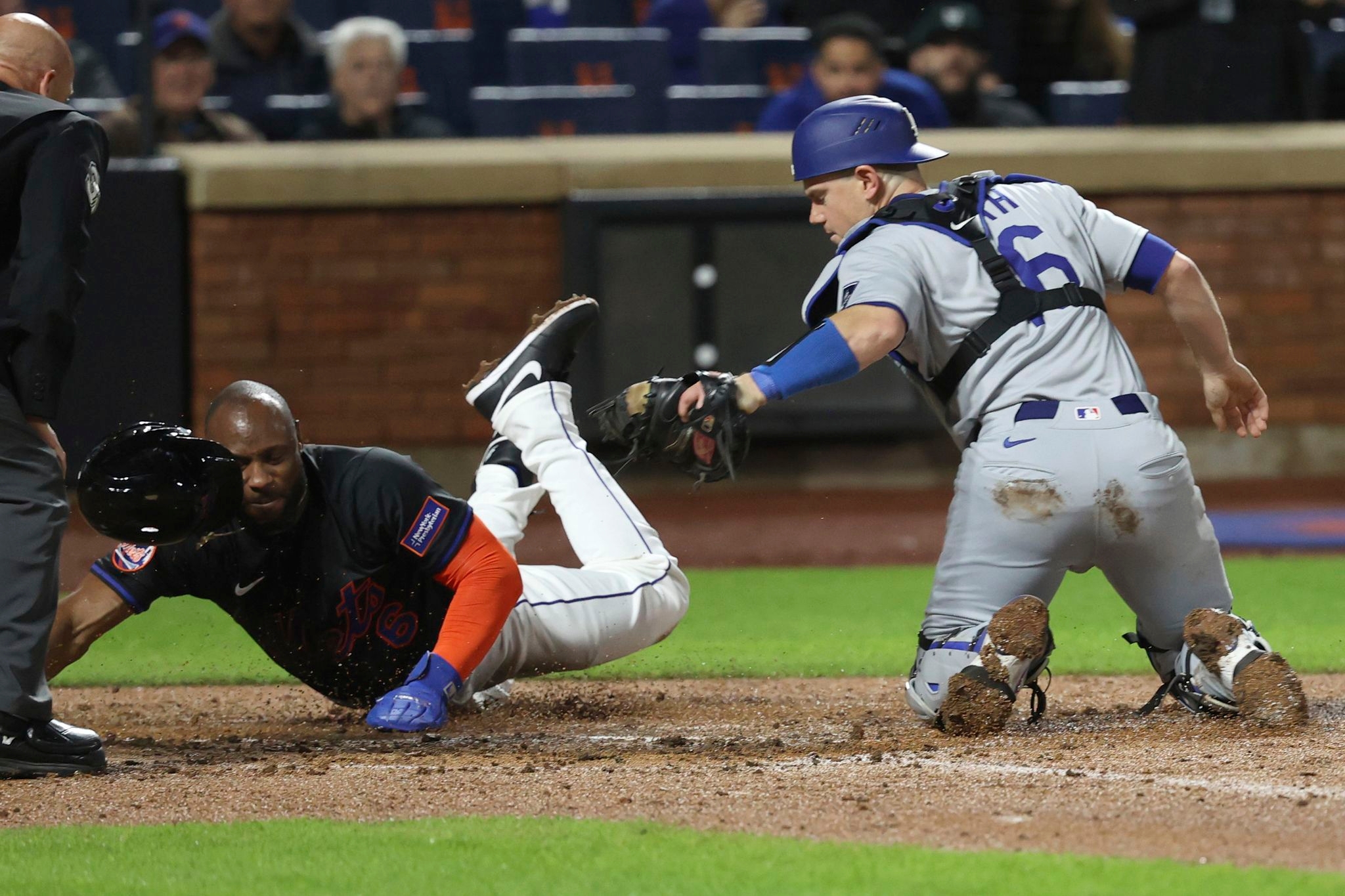 For eyes only: Mets, Dodgers puzzled by visual obstruction call that gave New York a run