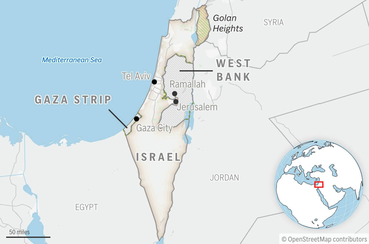 At least 21 Palestinians killed while heading to Gaza aid hub, hospital says