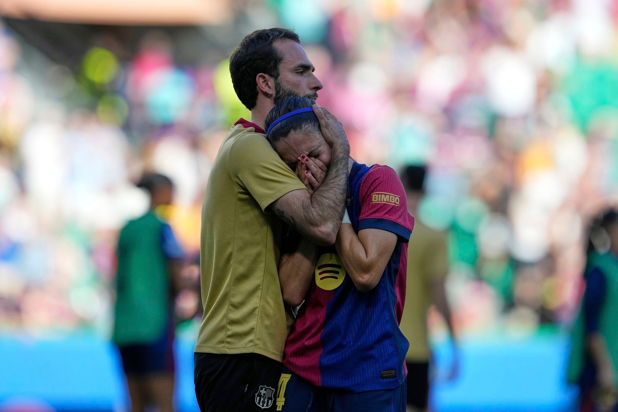 Inspired goalie Cata Coll can't save Barcelona from Women's Champions League shock