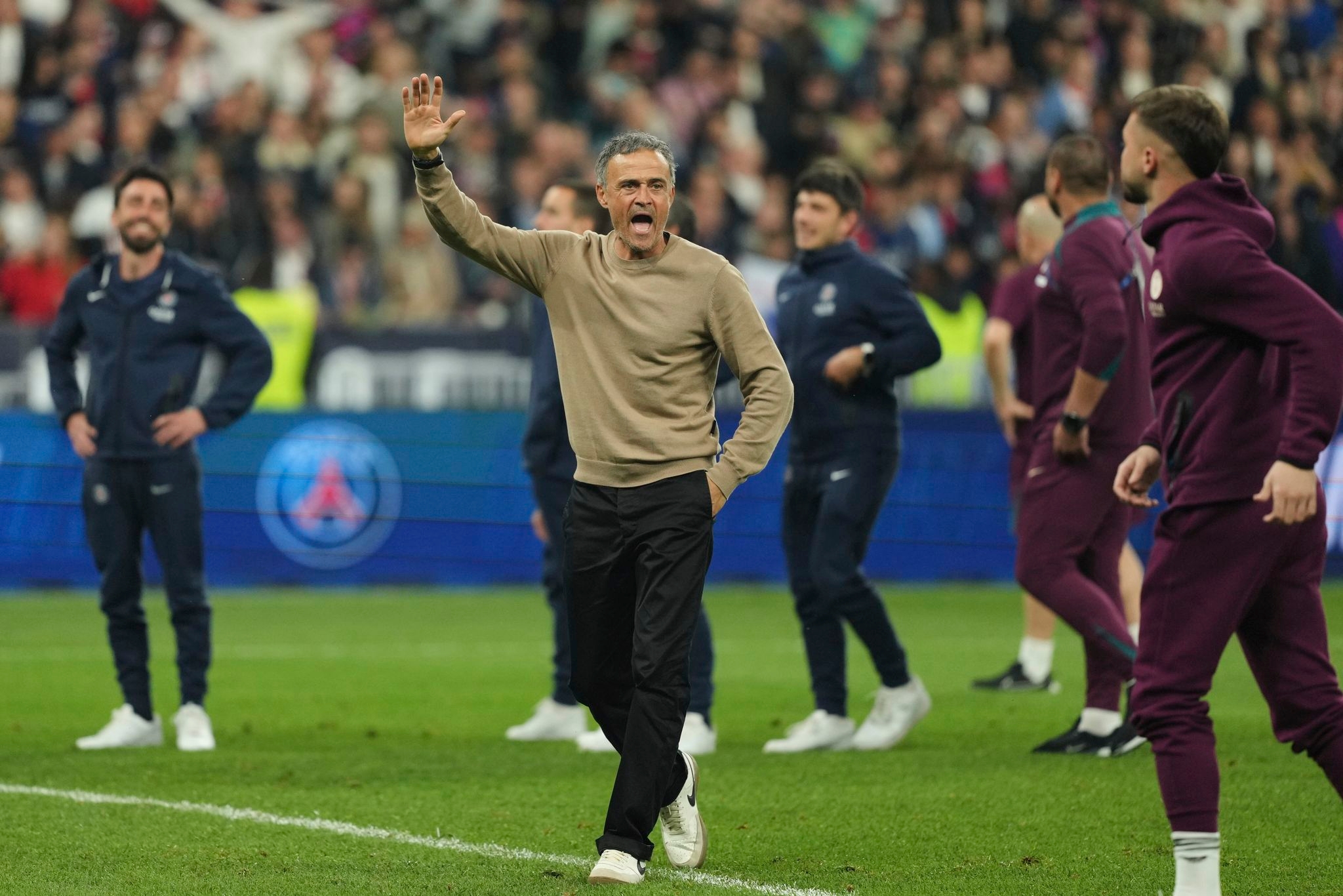 Barcola brace helps PSG to another French Cup heading to Champions League final