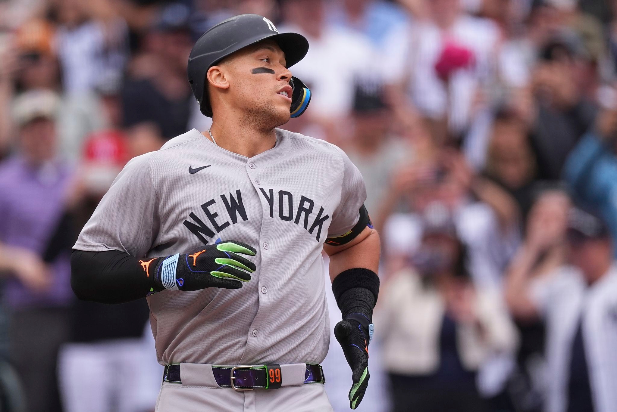Judge insists that despite hitting .395 with 18 homers, he doesn't 'feel too great at the plate'