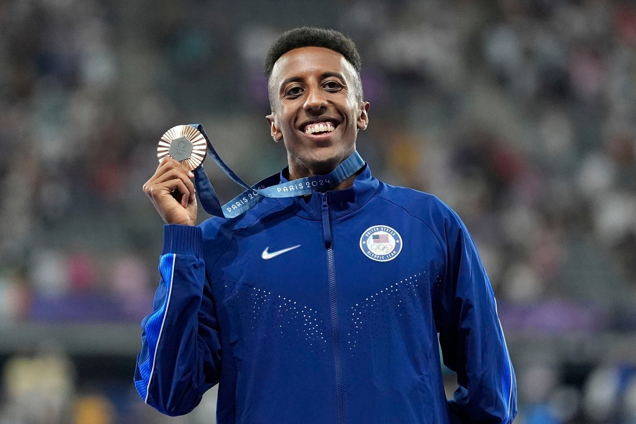 Runner Yared Nuguse has pet tortoise, Olympic bronze medal and dreams of one day being orthodontist