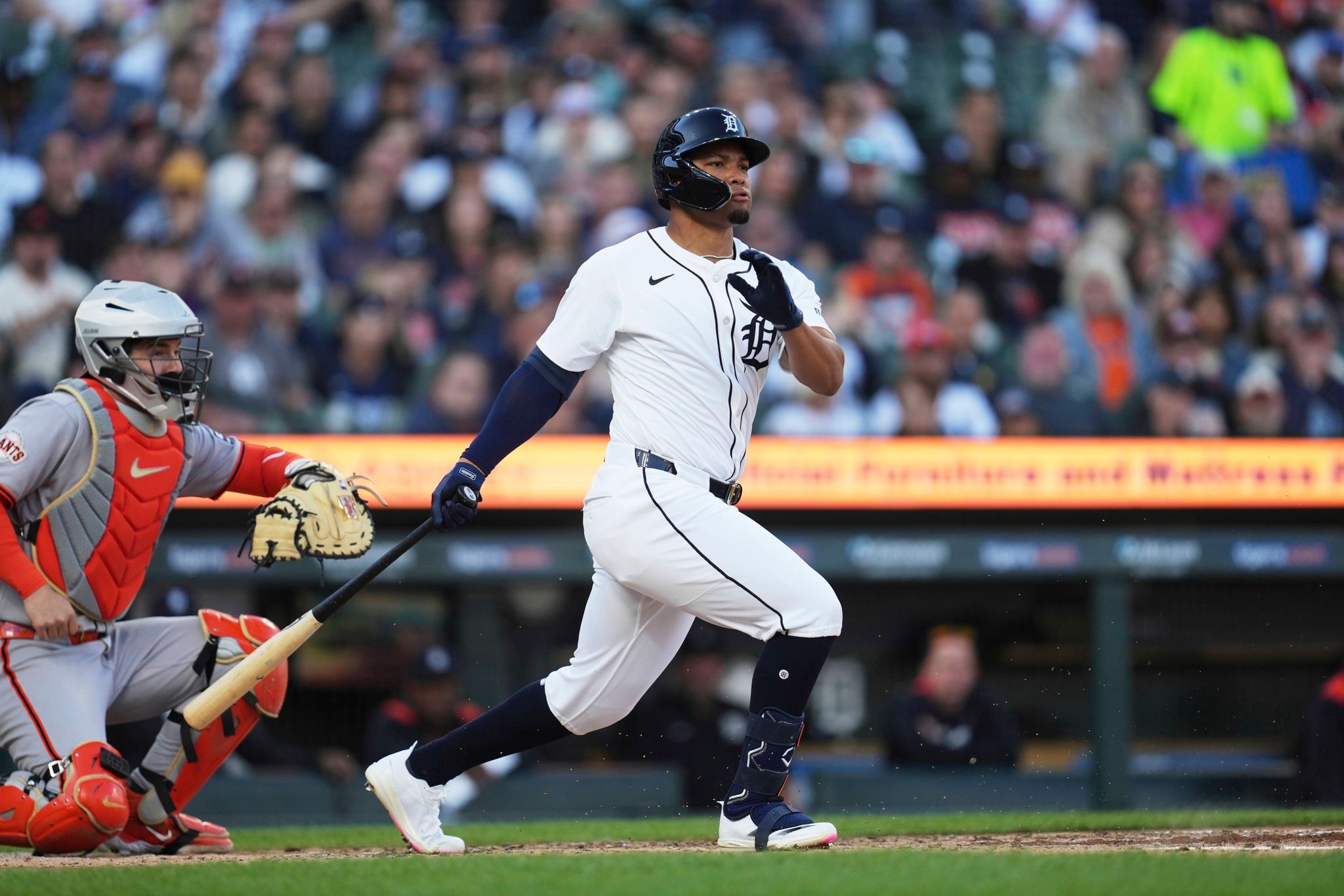 Pérez, Flaherty and Greene power AL-leading Tigers to a 3-1 win over the Giants