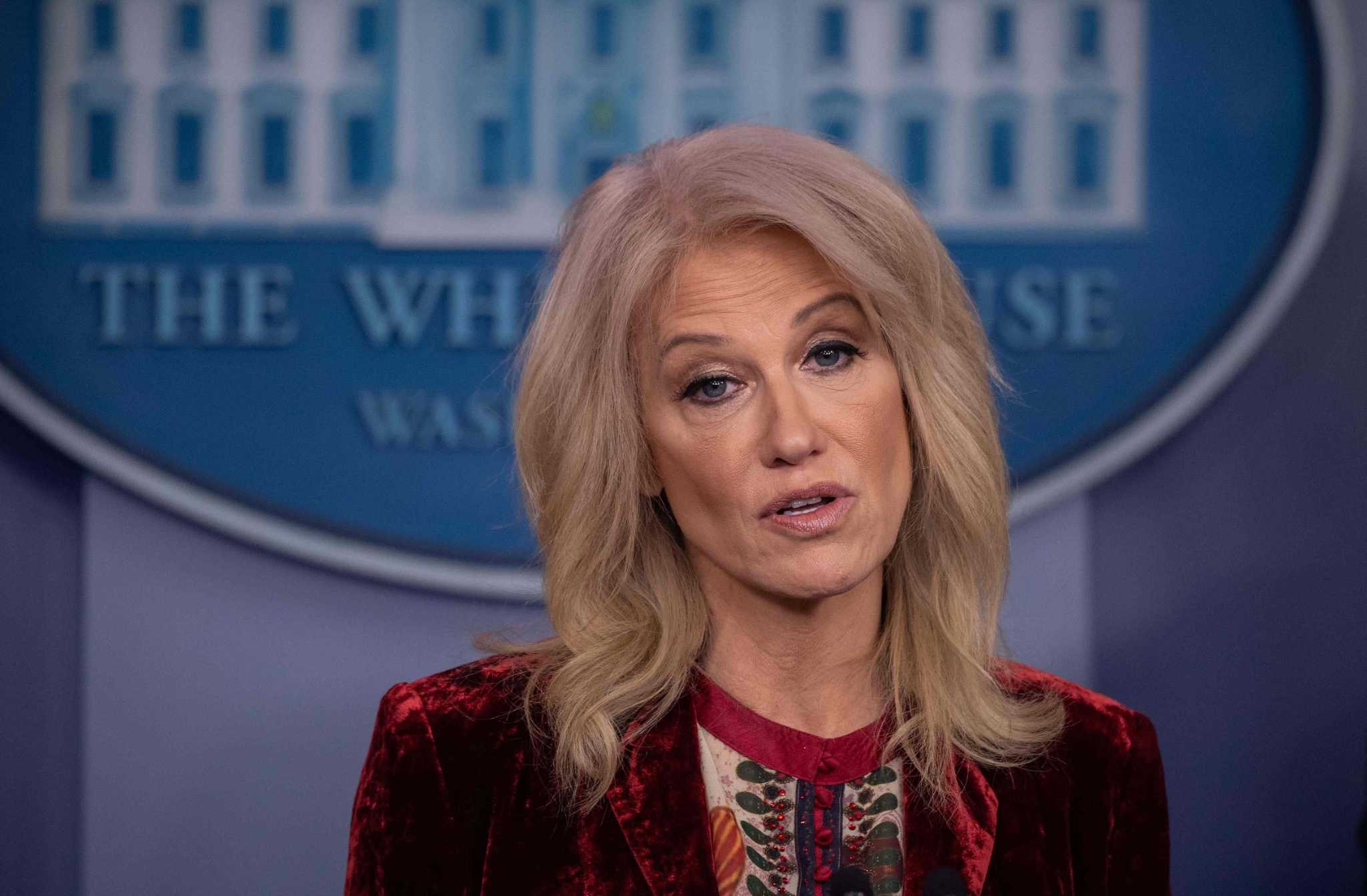 Kellyanne Conway defends Trump, draws mixed reaction at S.F. business event