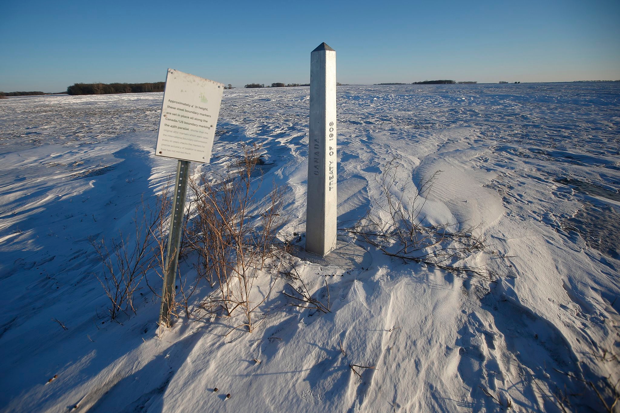 Men face prison for human smuggling after an Indian family of 4 died on the US-Canada border