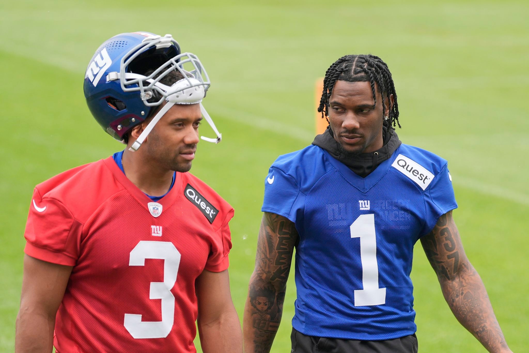 Giants' Nabers should be ready for training camp after sitting out spring practices with toe issue