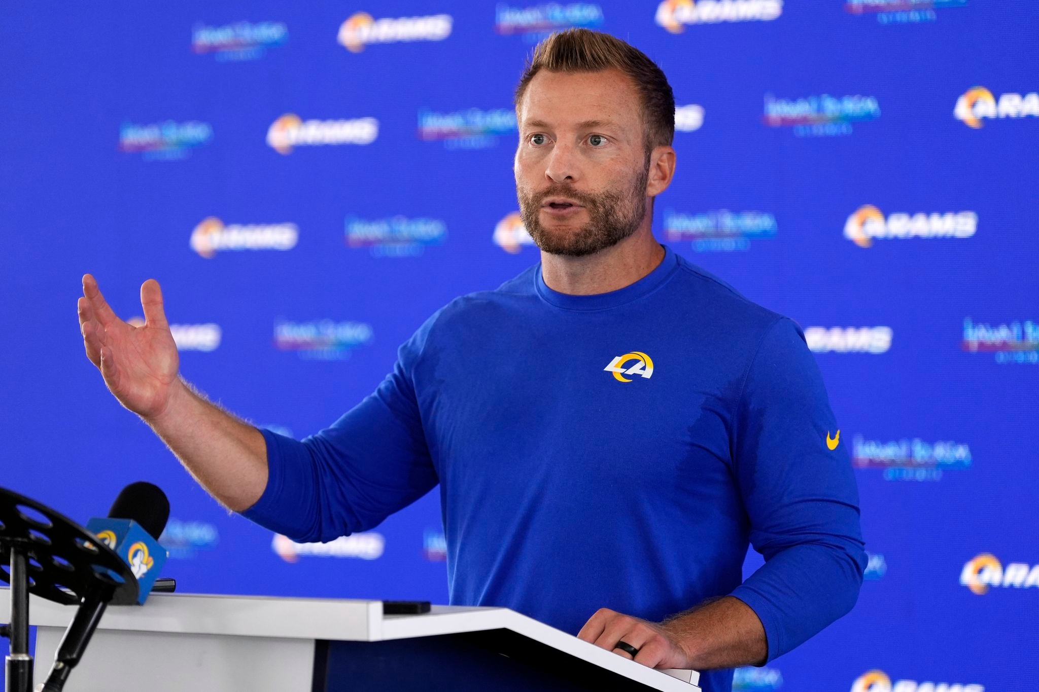 McVay admits Rams considering reunion with Jalen Ramsey, but trade discussions haven't heated up