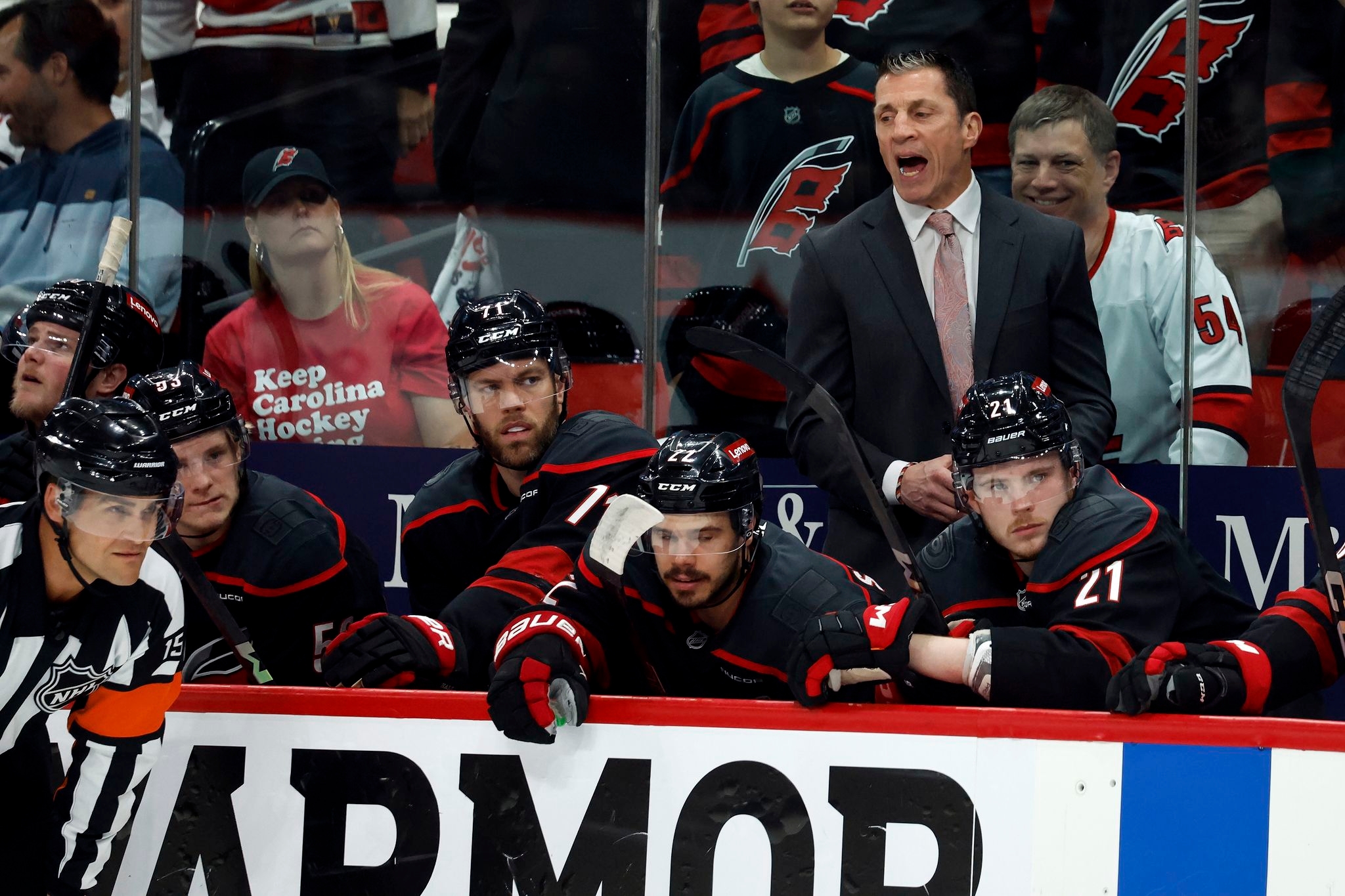 Hurricanes' Brind'Amour plans return to handshake lines after coaches sat out in Eastern final