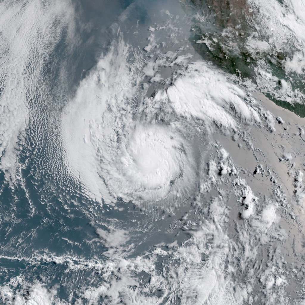 Tropical Storm Alvin forms in the Pacific Ocean off the coast of western Mexico