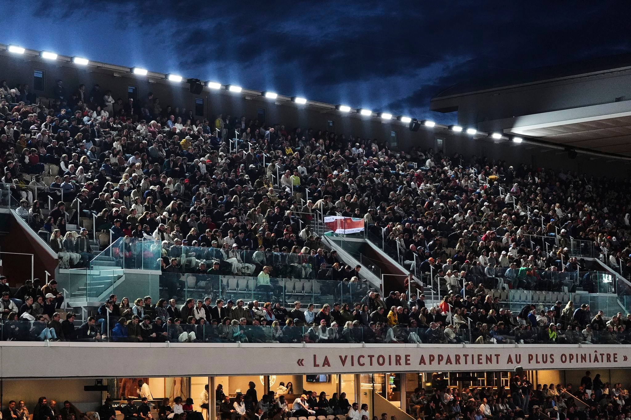 French Open: 2 of 36 night matches have involved women with Amélie Mauresmo in charge