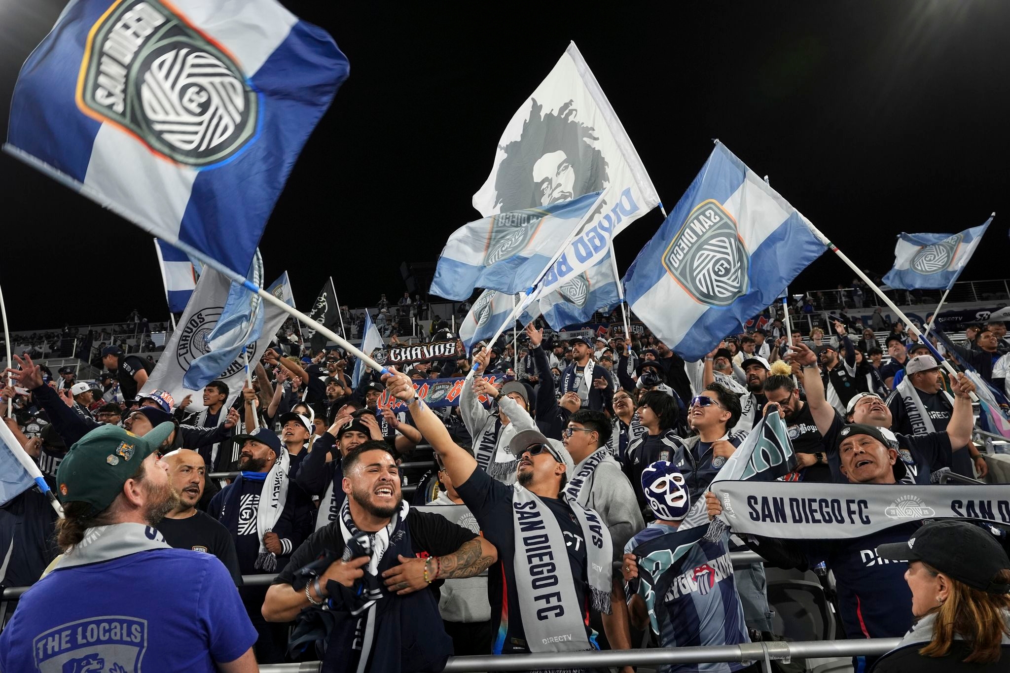 San Diego FC bans 33 from all matches after violent brawls in stadium stands during LA Galaxy visit