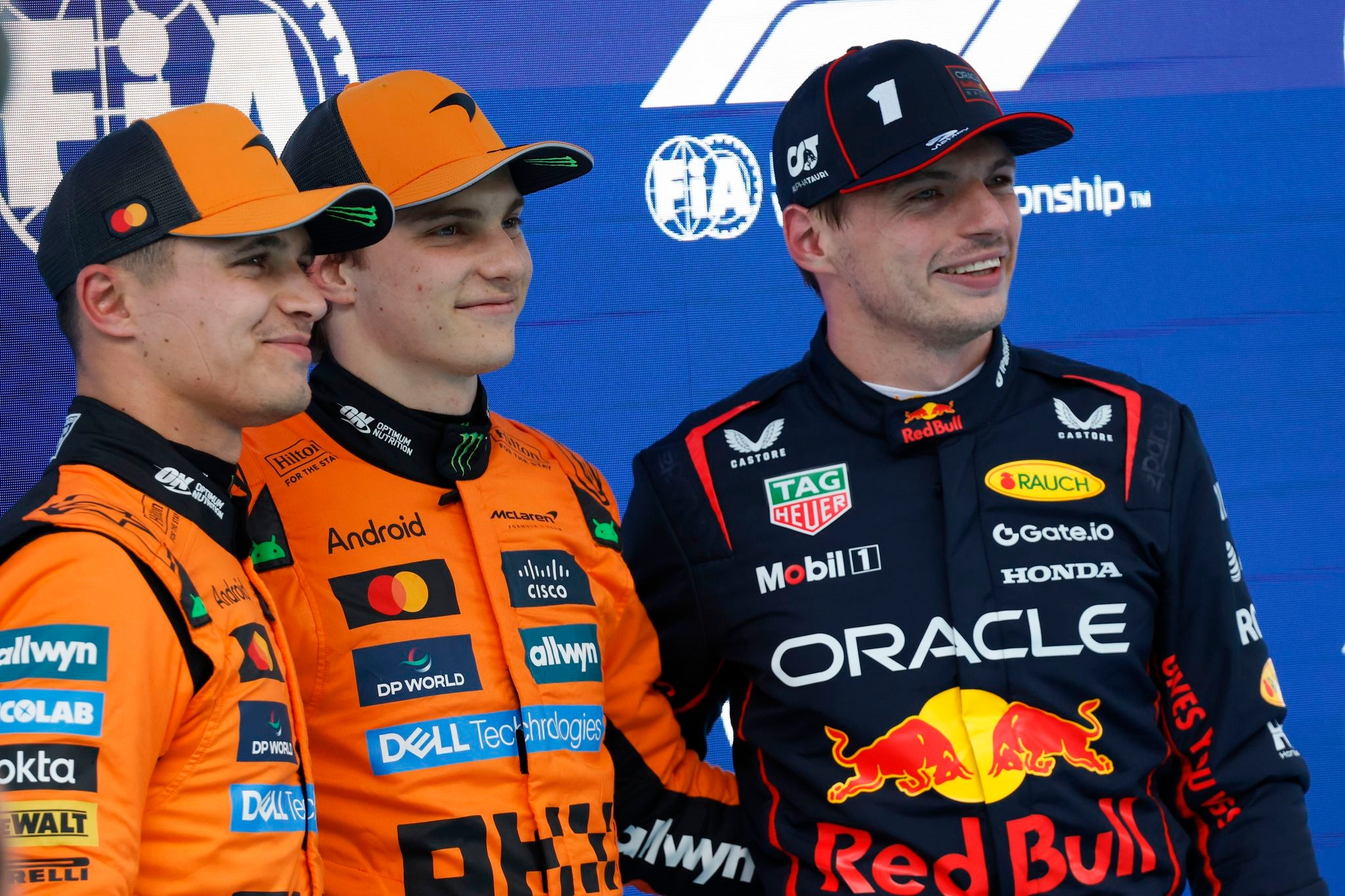 Piastri and Norris to start Spanish GP from front row with Verstappen right behind
