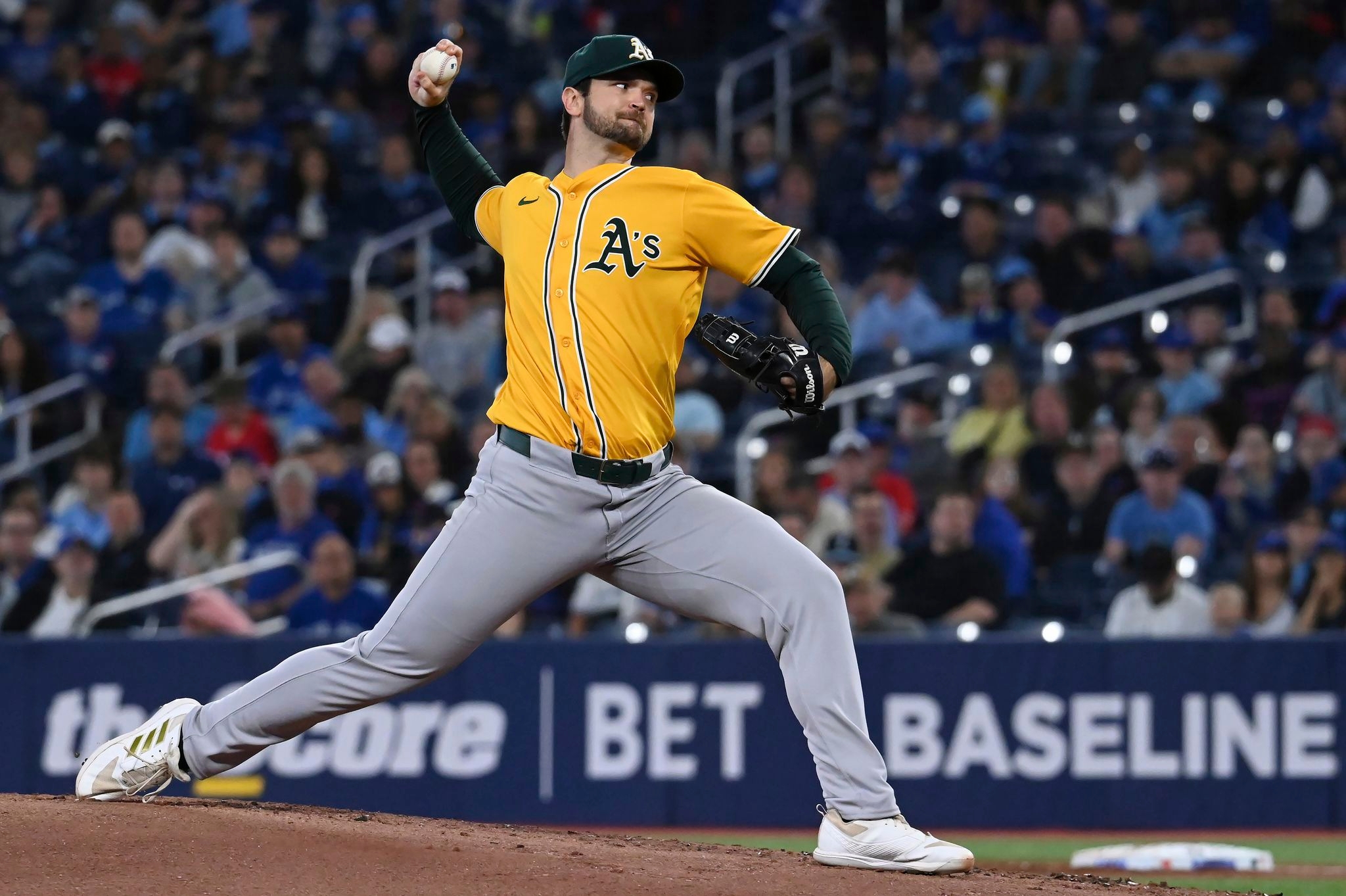 A's pitcher Gunnar Hoglund to miss rest of season after hip surgery