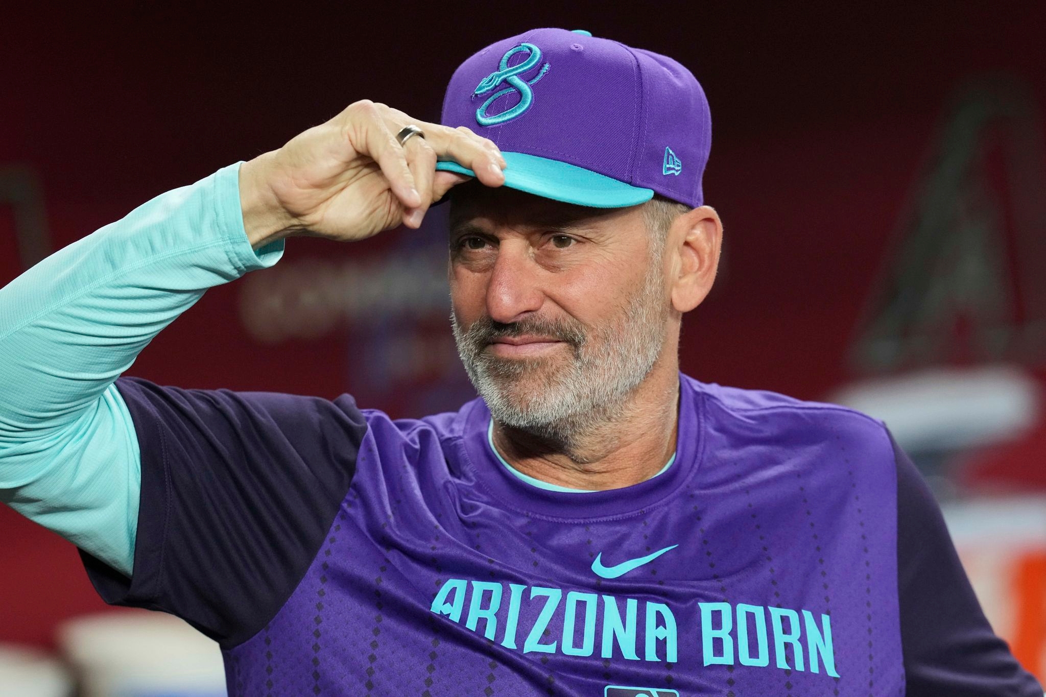 Father's Day surprise: Torey Lovullo's son gets ejected from game and copies dad