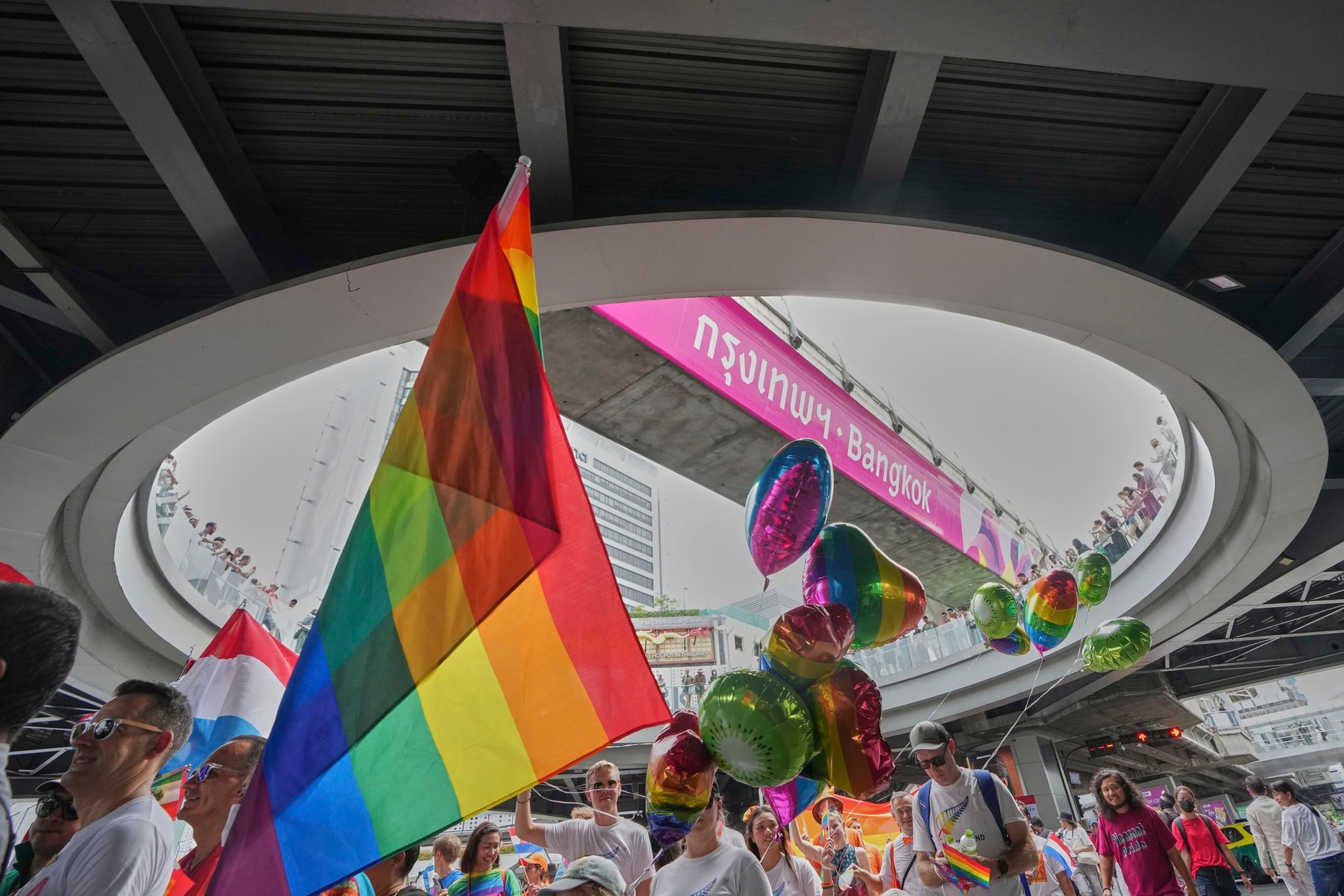 AP PHOTOS: Thailand kicks off Pride Month with a parade in Bangkok