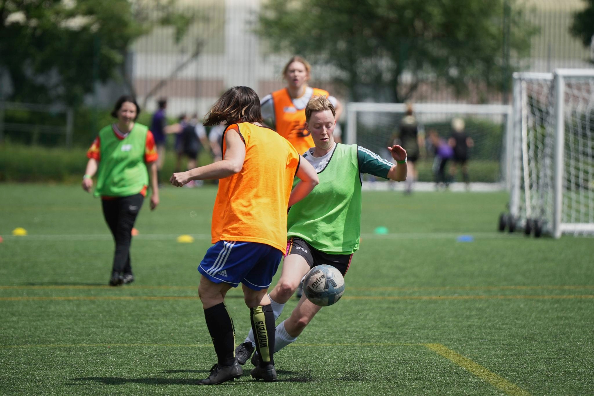 On the day transgender women soccer players face a ban in England, they play on