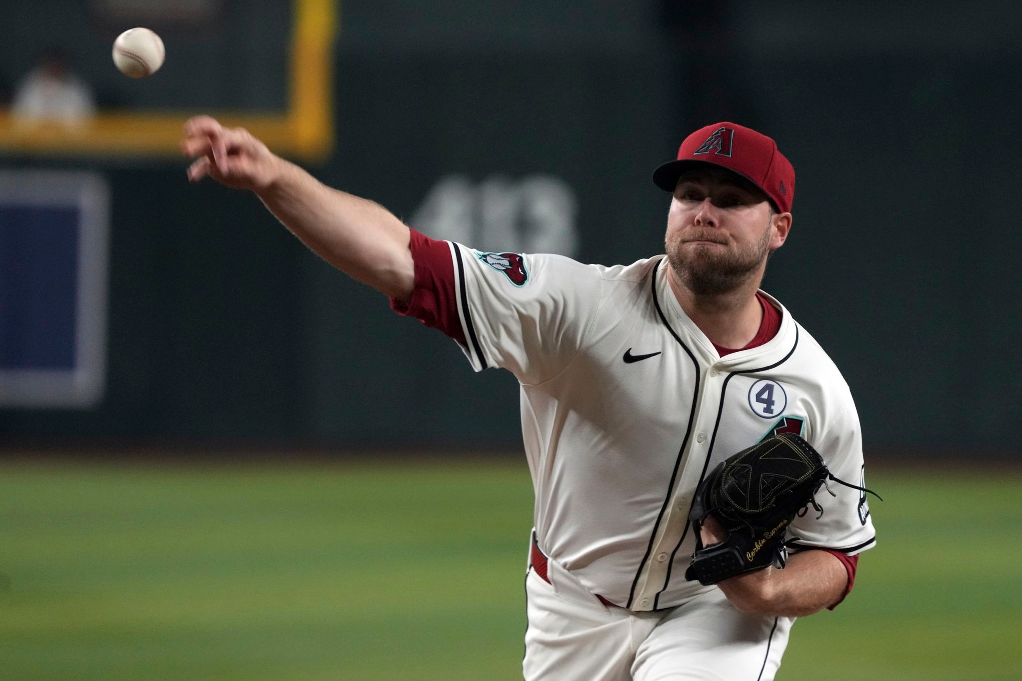 Diamondbacks' Corbin Burnes leaves game against the Nationals with an apparent injury