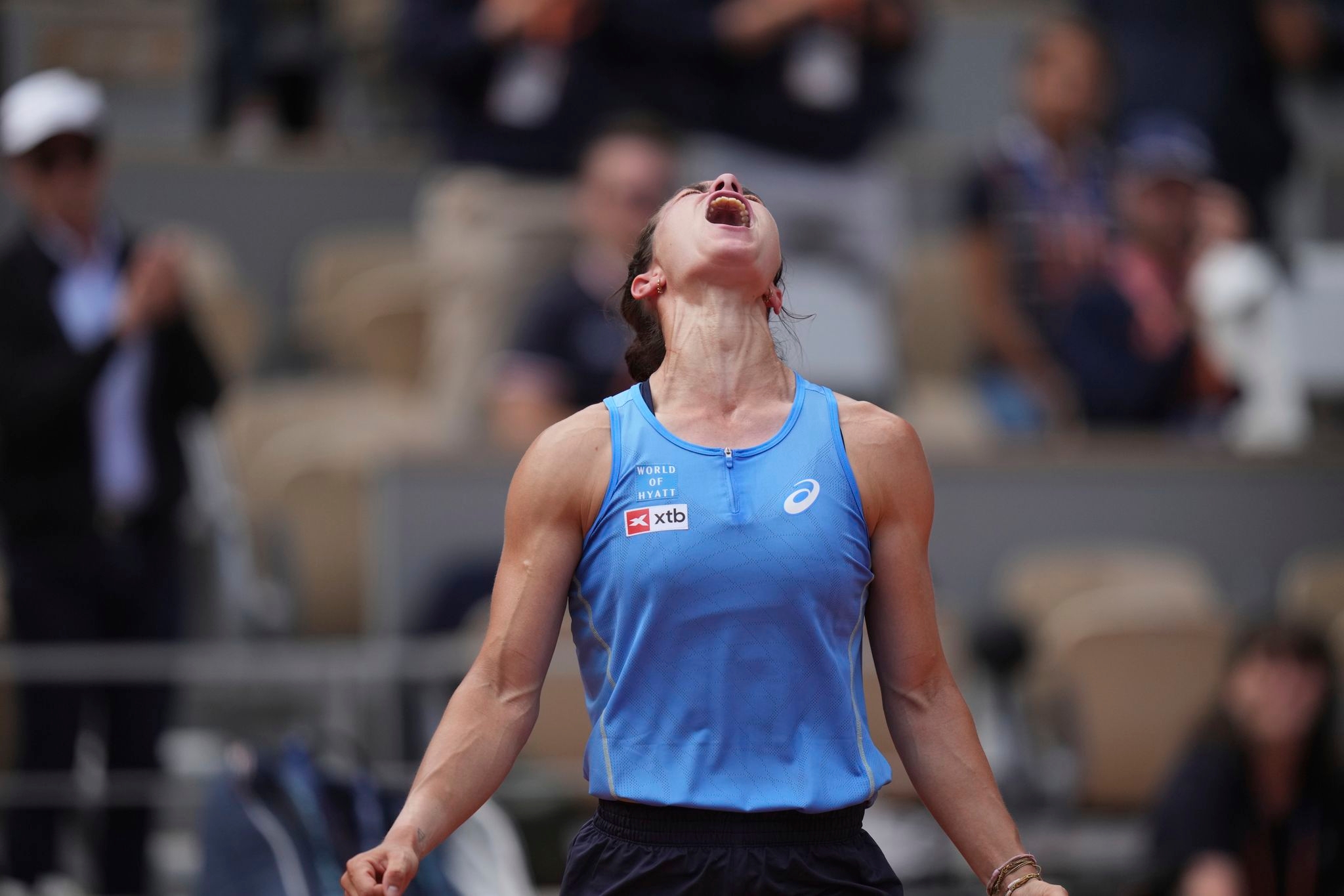 French Open: Unseeded Frenchwoman Boisson stuns Pegula and joins No. 2 Gauff in the quarterfinals