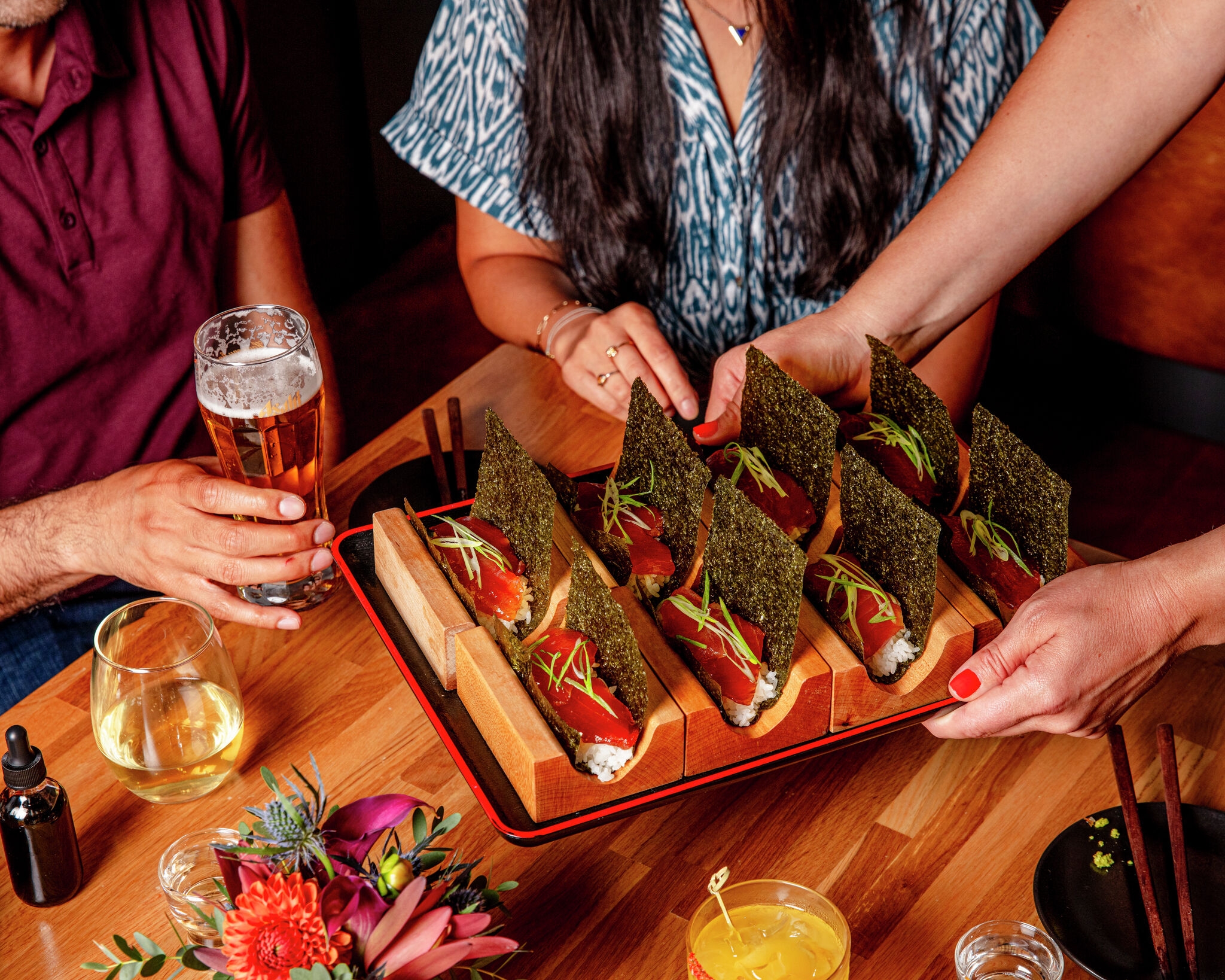 Sushi handroll expert expands, and more East Bay restaurant openings
