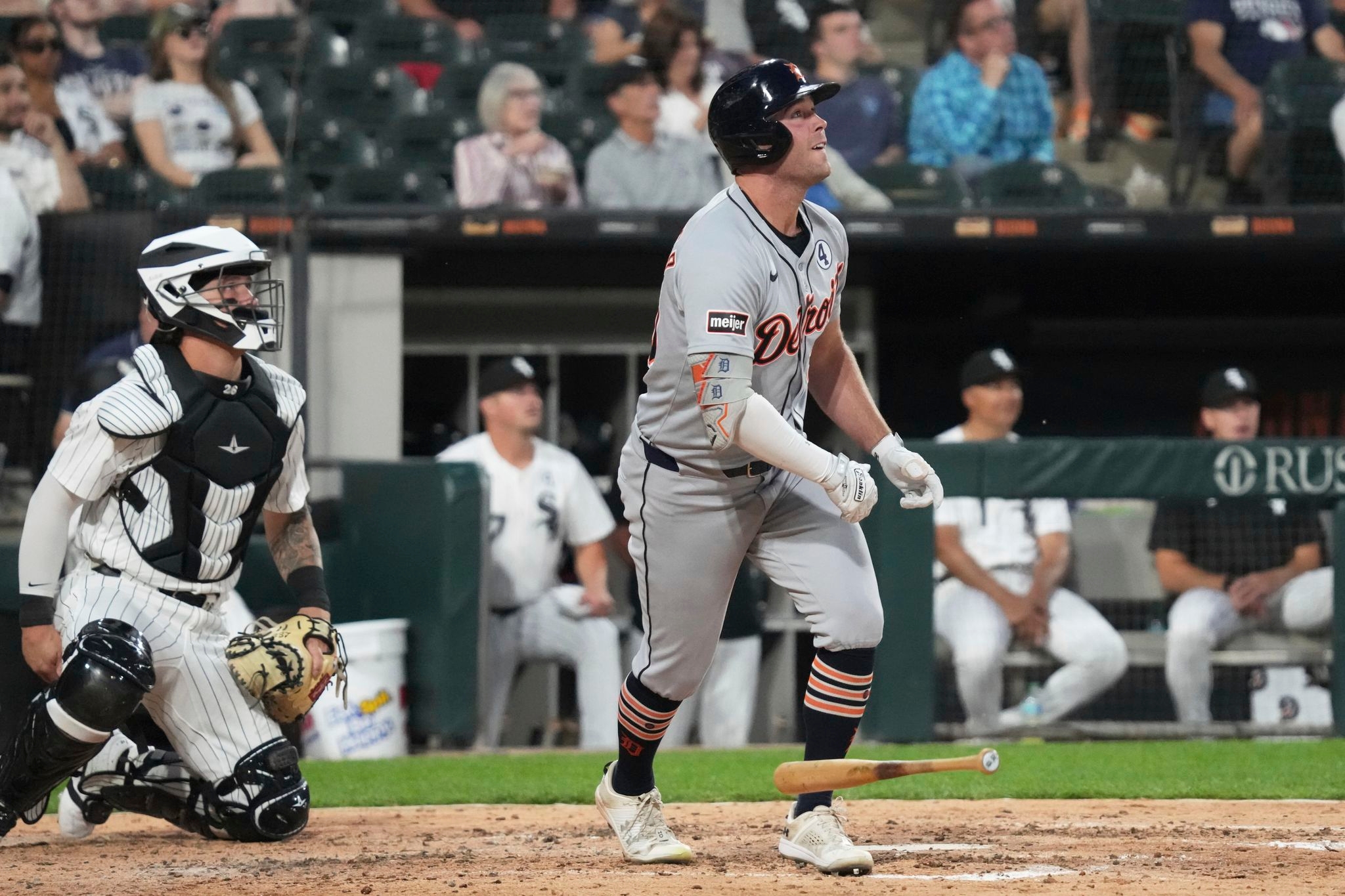 Tigers scratch Carpenter against White Sox because of right hamstring tightness