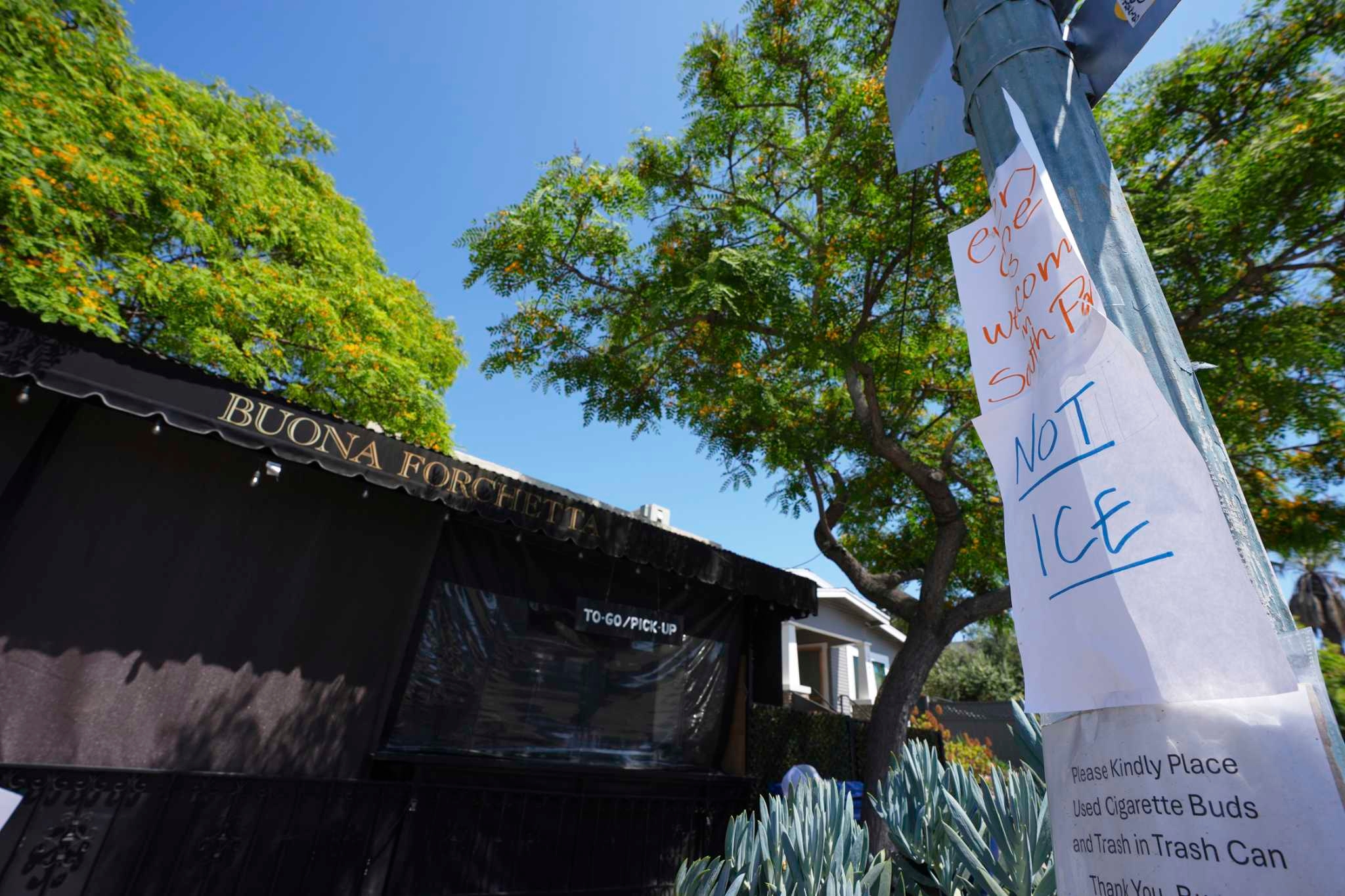 My neighbors stood up to ICE. What they did next shows why California politics makes no sense