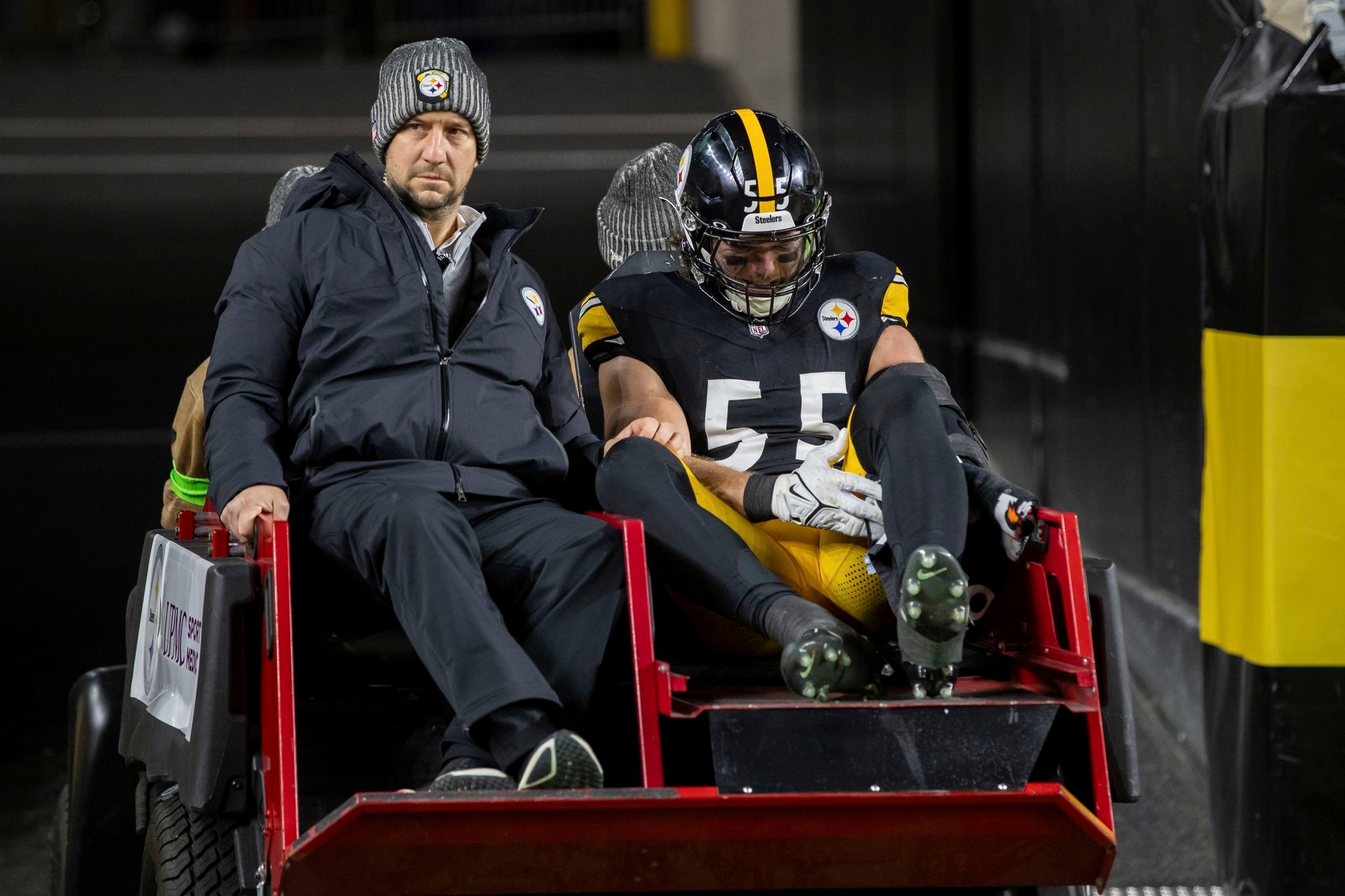 Steelers linebacker Cole Holcomb's long journey back after a gruesome knee injury is almost over