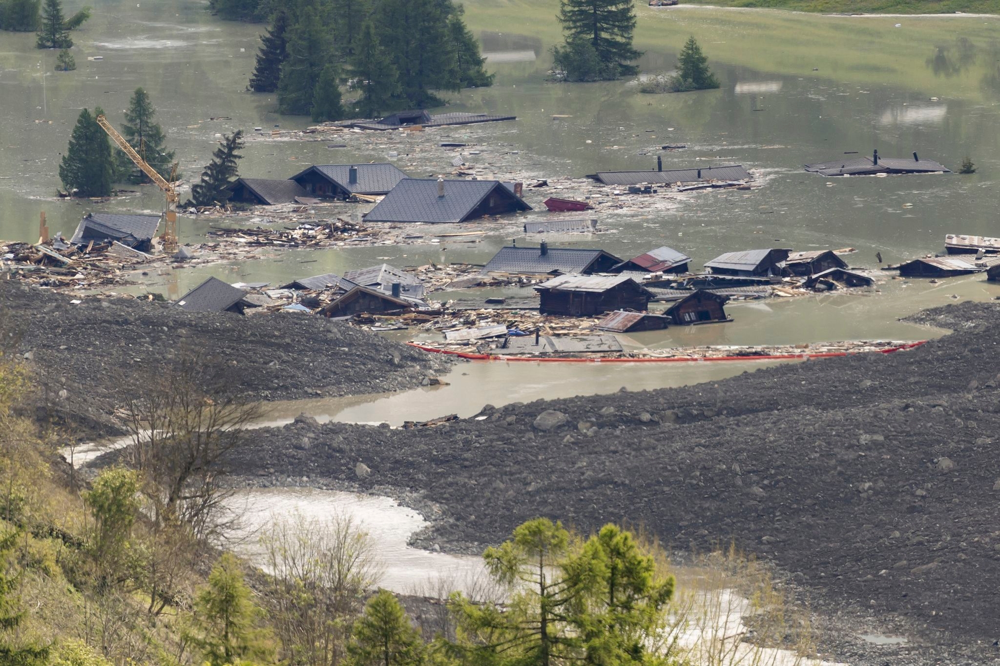 Euro 2025 host Switzerland loses to Norway in stadium close to Alpine rockslide village
