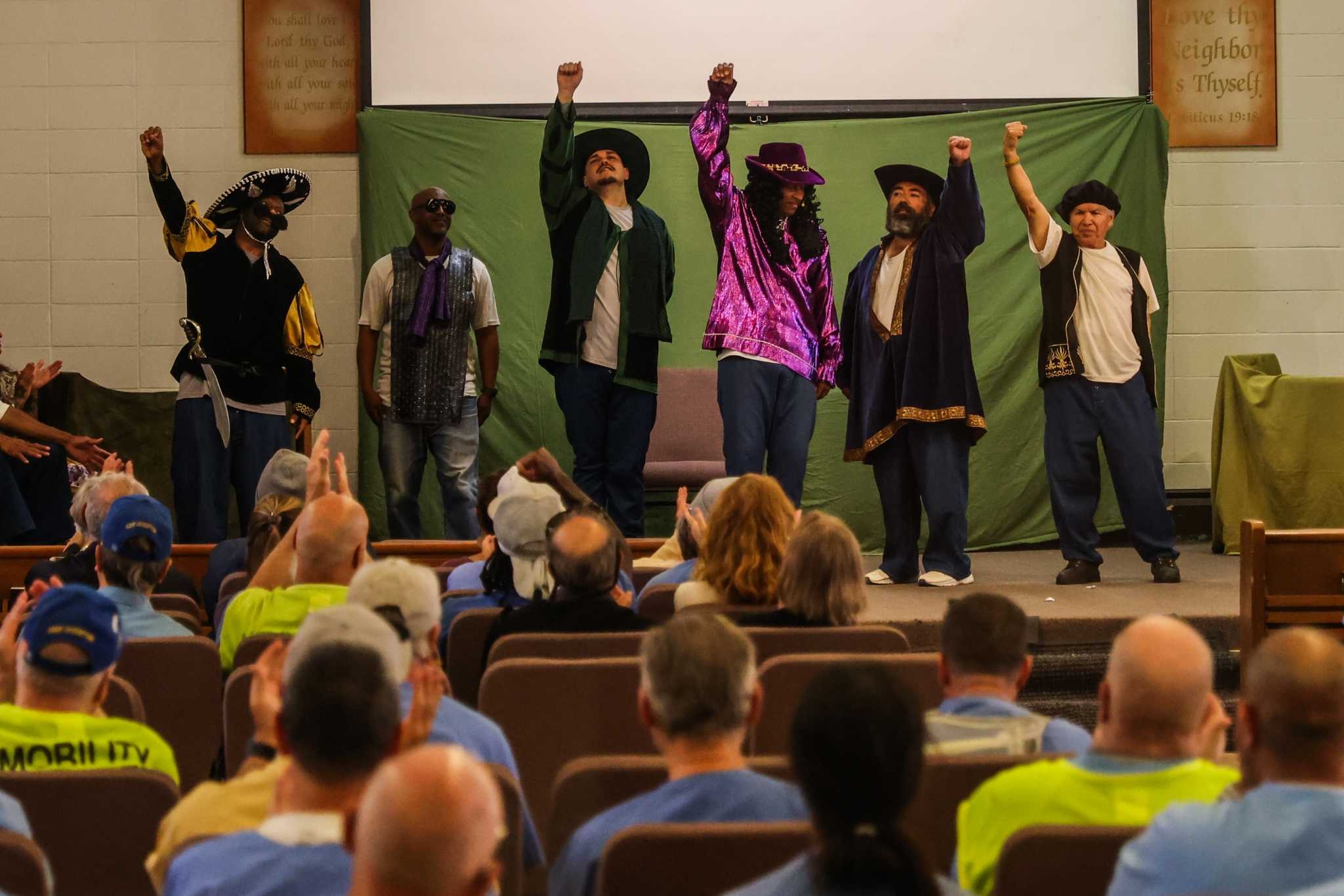 Inside the challenges — and successes — of staging Shakespeare at a California state prison