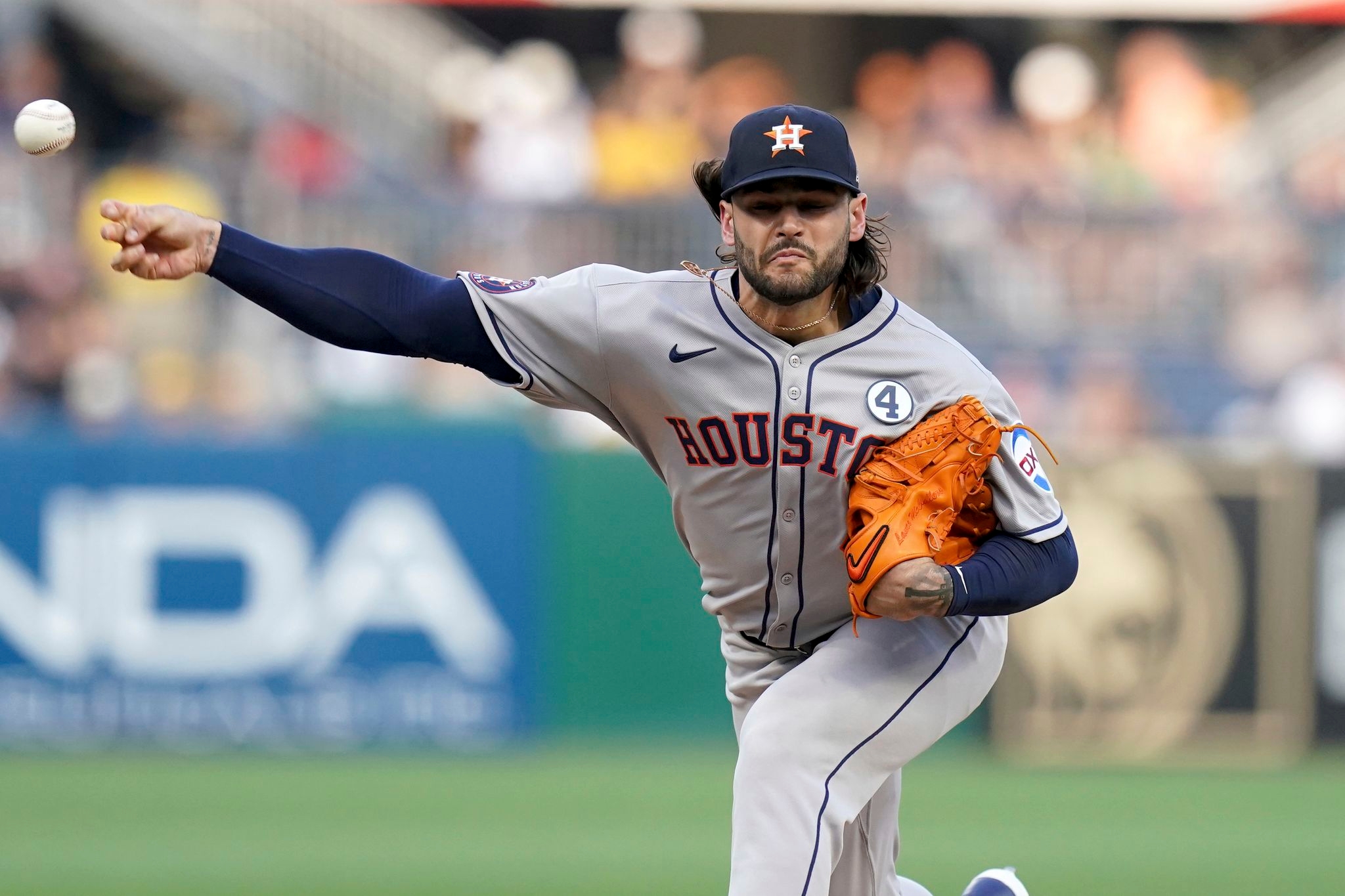 Astros' Lance McCullers Jr. sidelined with sprained foot, rookie Ryan Gusto to start