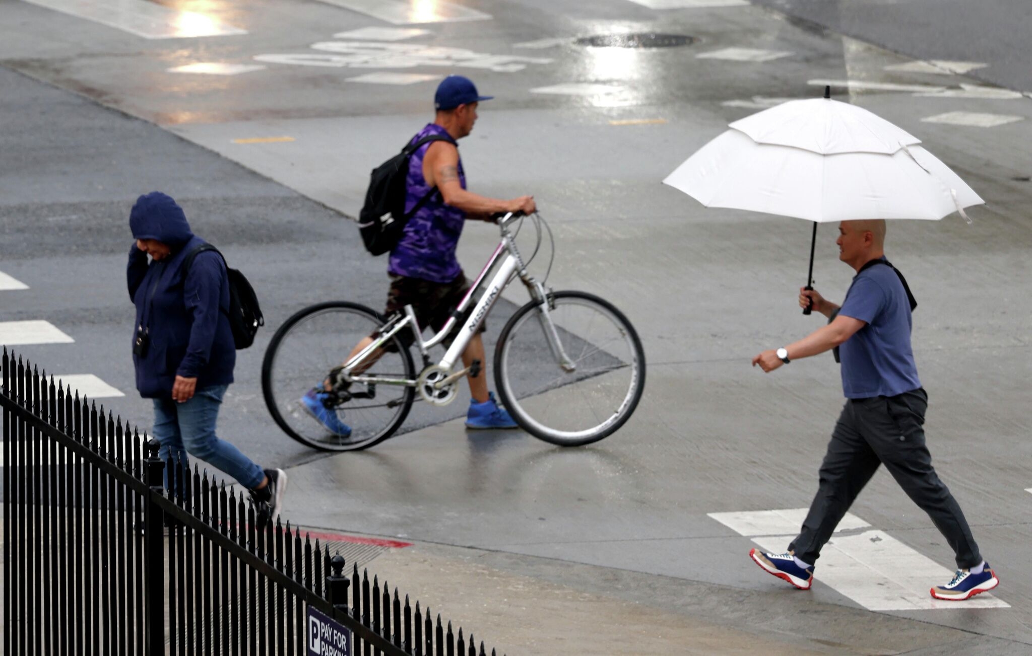 A California city just shattered its June rainfall record in one hour