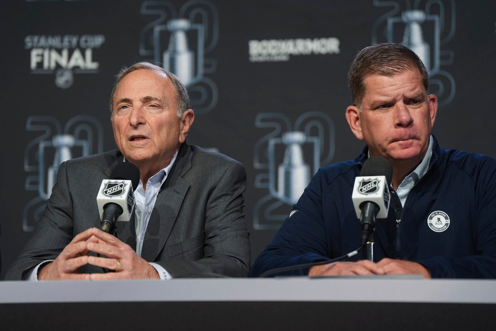 Gary Bettman says NHL-NHLPA talks on a new CBA are 'in really good shape'