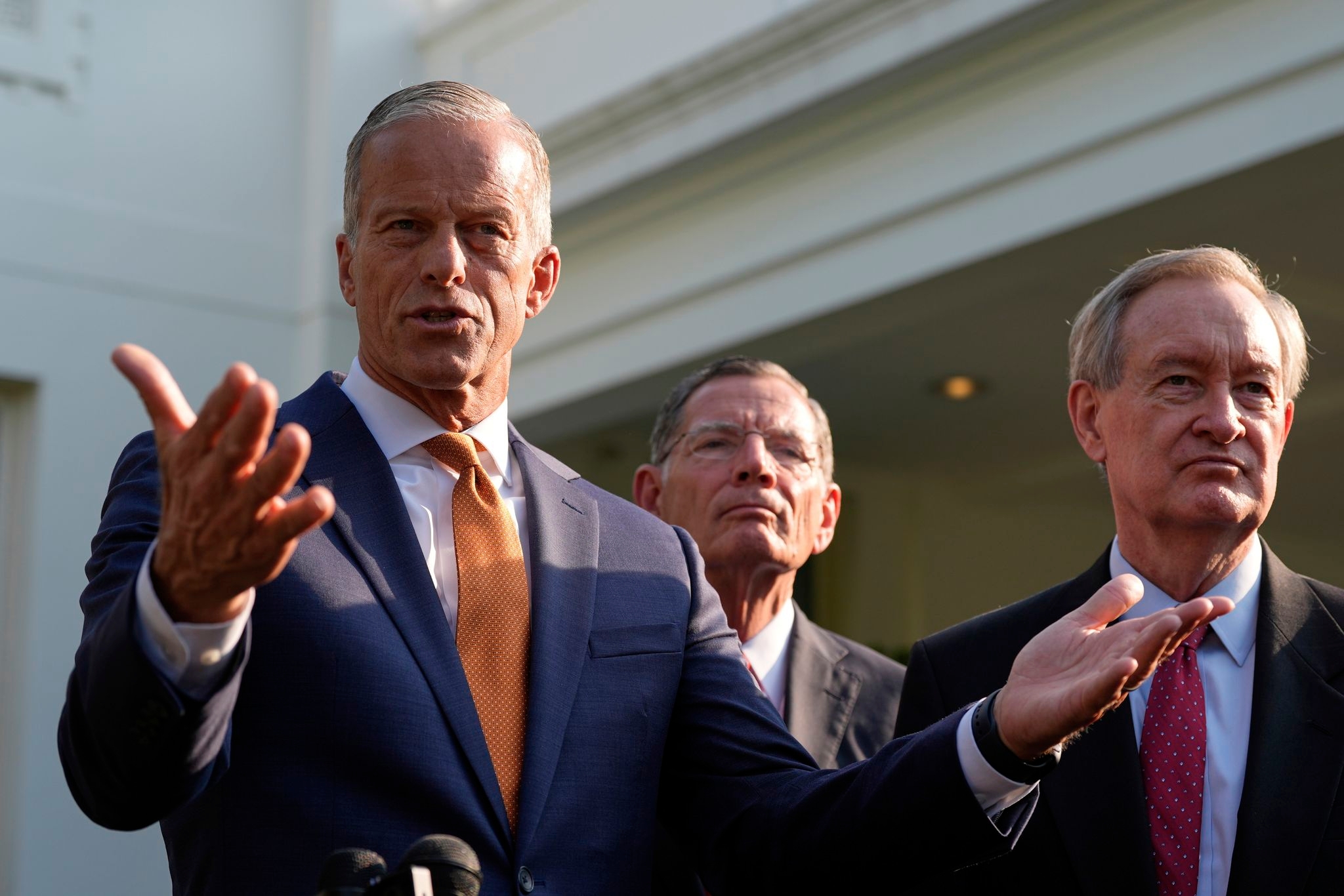 Thune's first big test as Senate leader has arrived with Trump's tax bill
