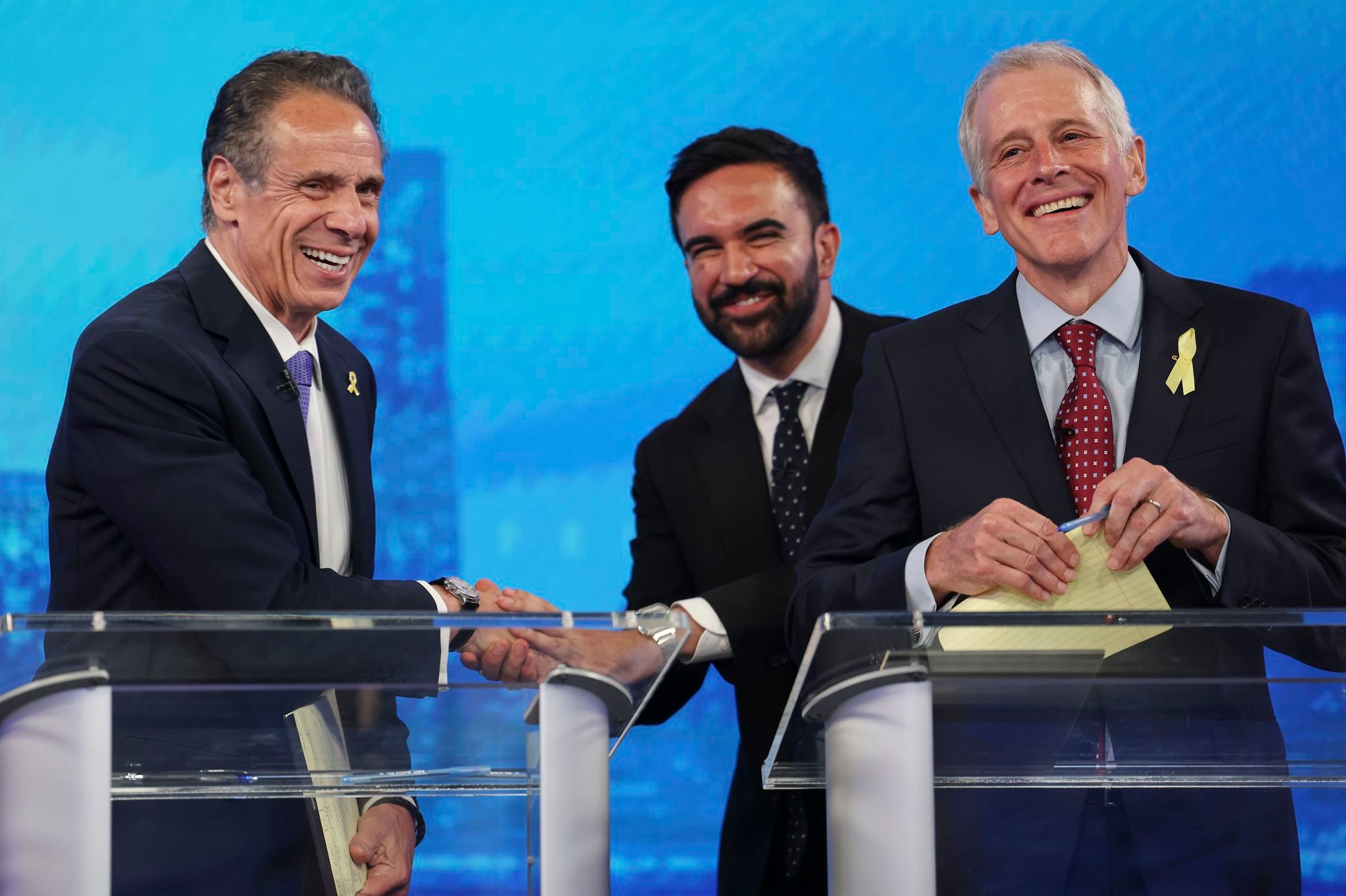 New York votes in mayoral primary as Cuomo tries a comeback. Zohran Mamdani stands in his way