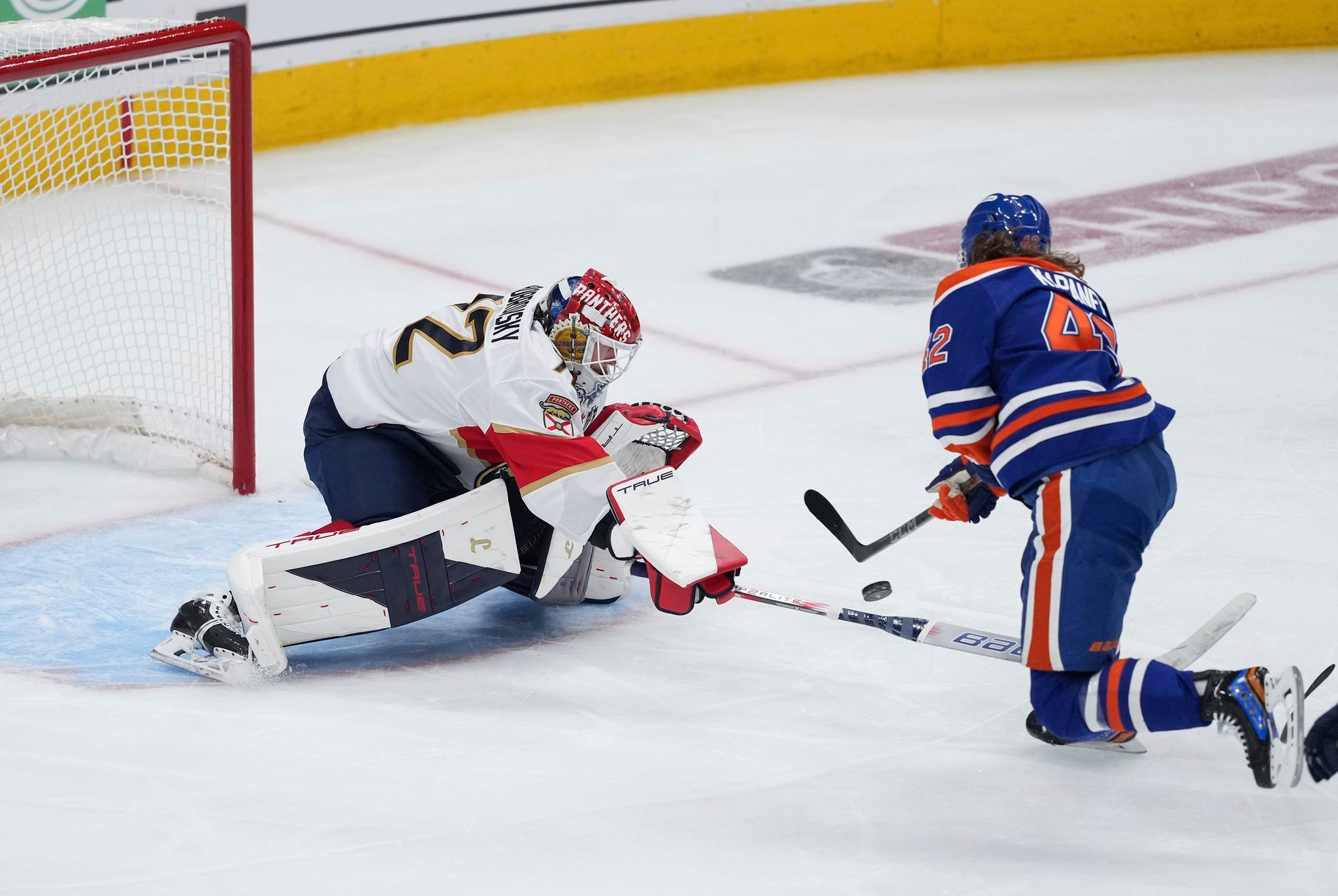 Panthers endure uncharacteristic playoff collapse in losing Game 1 of Stanley Cup Final to Oilers