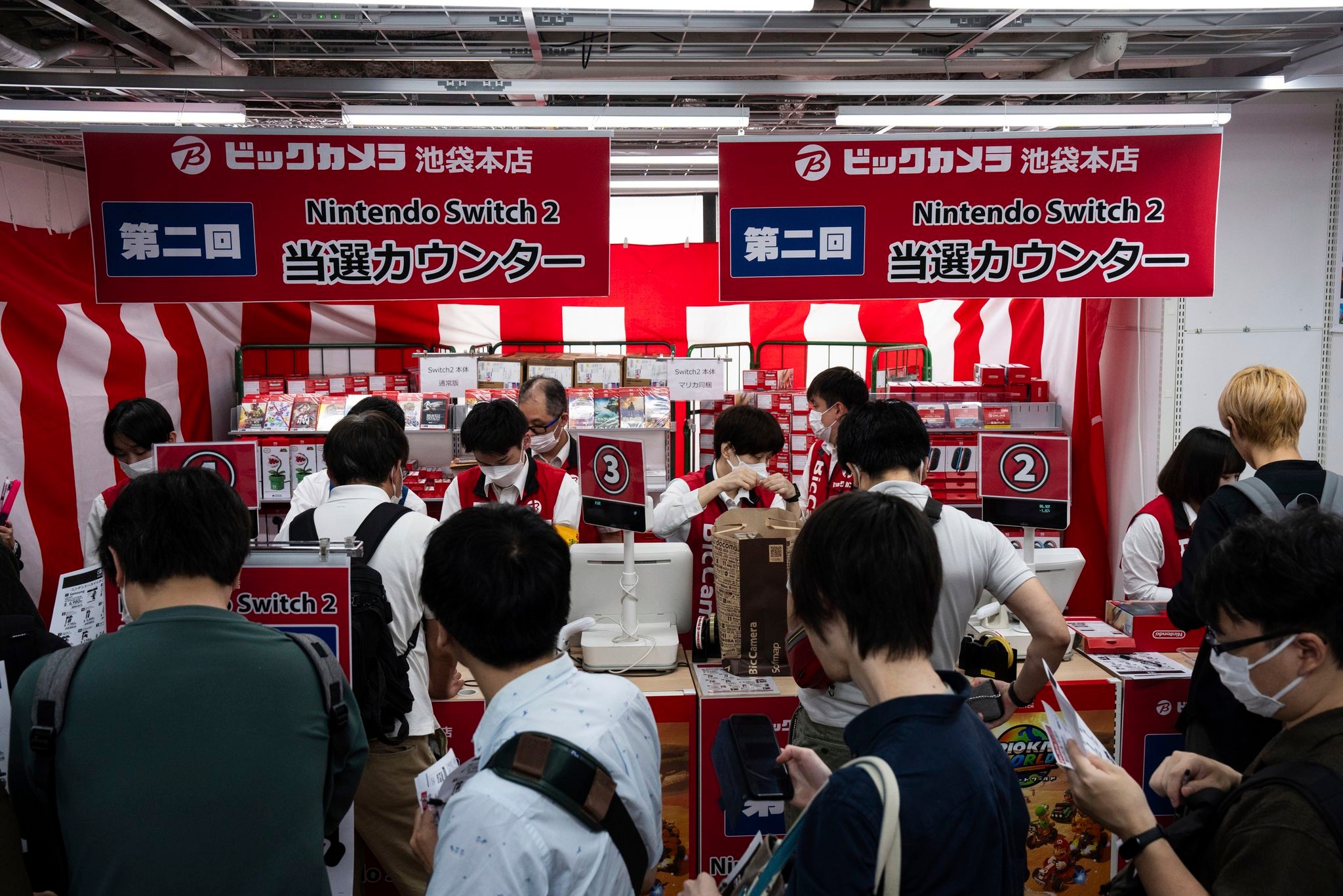Nintendo Switch 2 launch, after an 8 year wait, draws big lines
