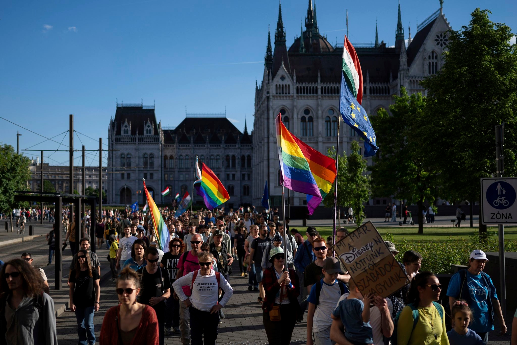 EU court urged to rule against Hungary's anti-LGBTQ+ law