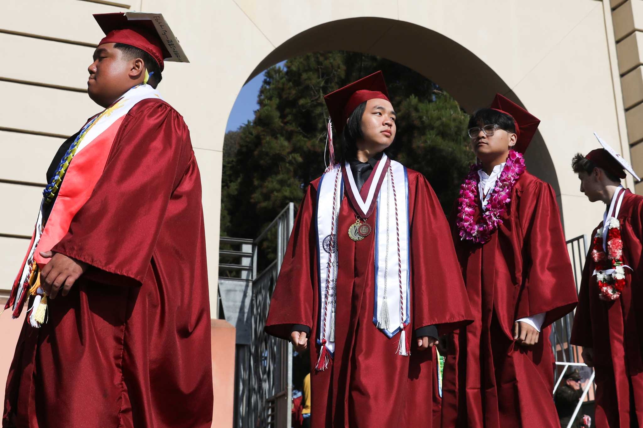 These graduating Lowell students were called ‘lottery kids.' The stigma never went away