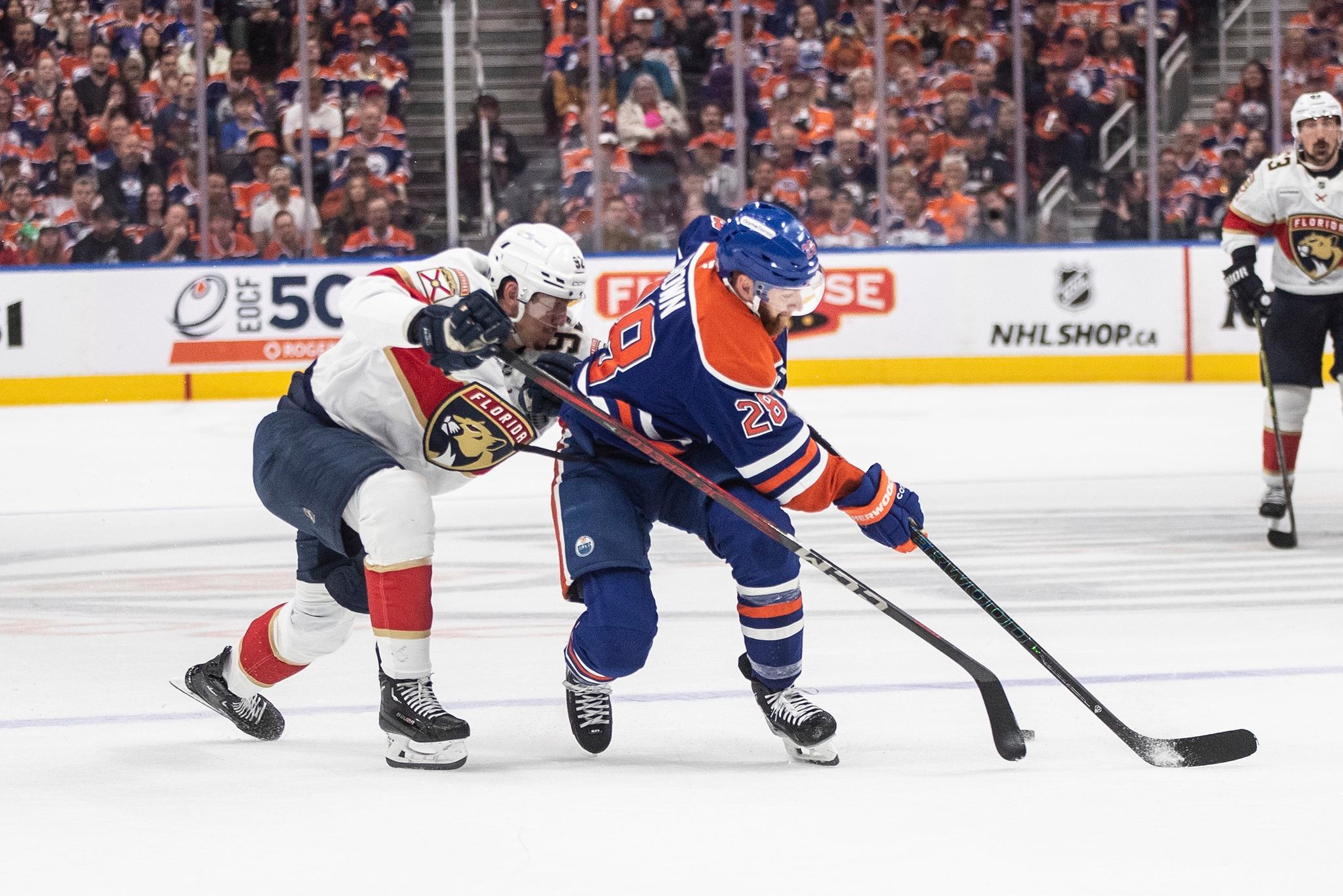 Nosek handles the guilt of his costly Game 1 penalty with a little help from his Panthers teammates