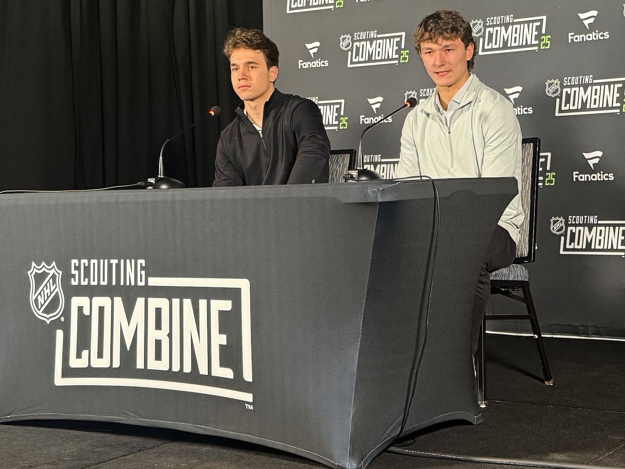 Top NHL draft prospects have breakfast with Marchand, meet McDavid at the Stanley Cup Final