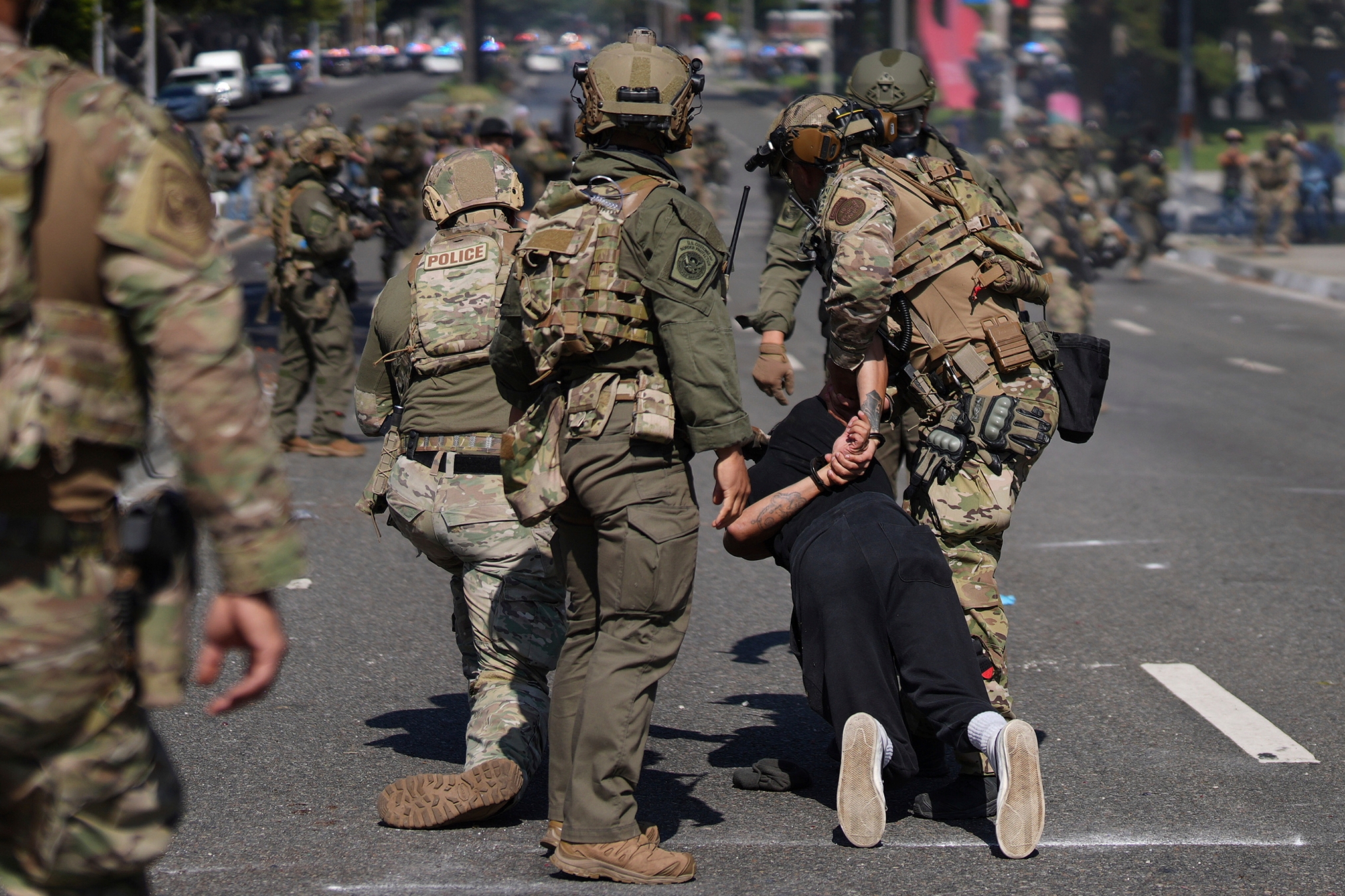 Trump deploying California National Guard over governor's objections to LA to quell protests