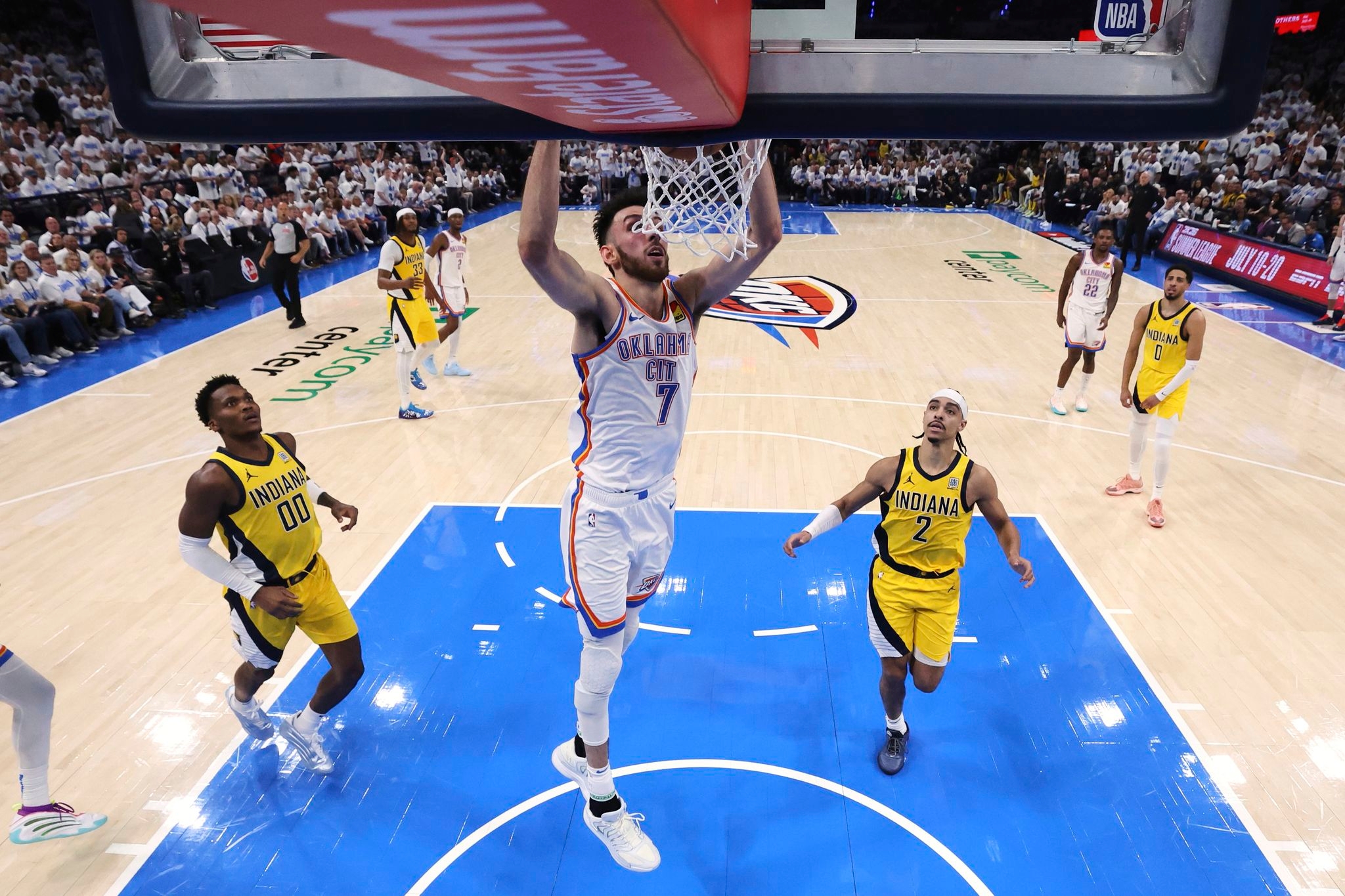 Game 2: Thunder will try to tie up the NBA Finals, while Pacers will seek complete control of series