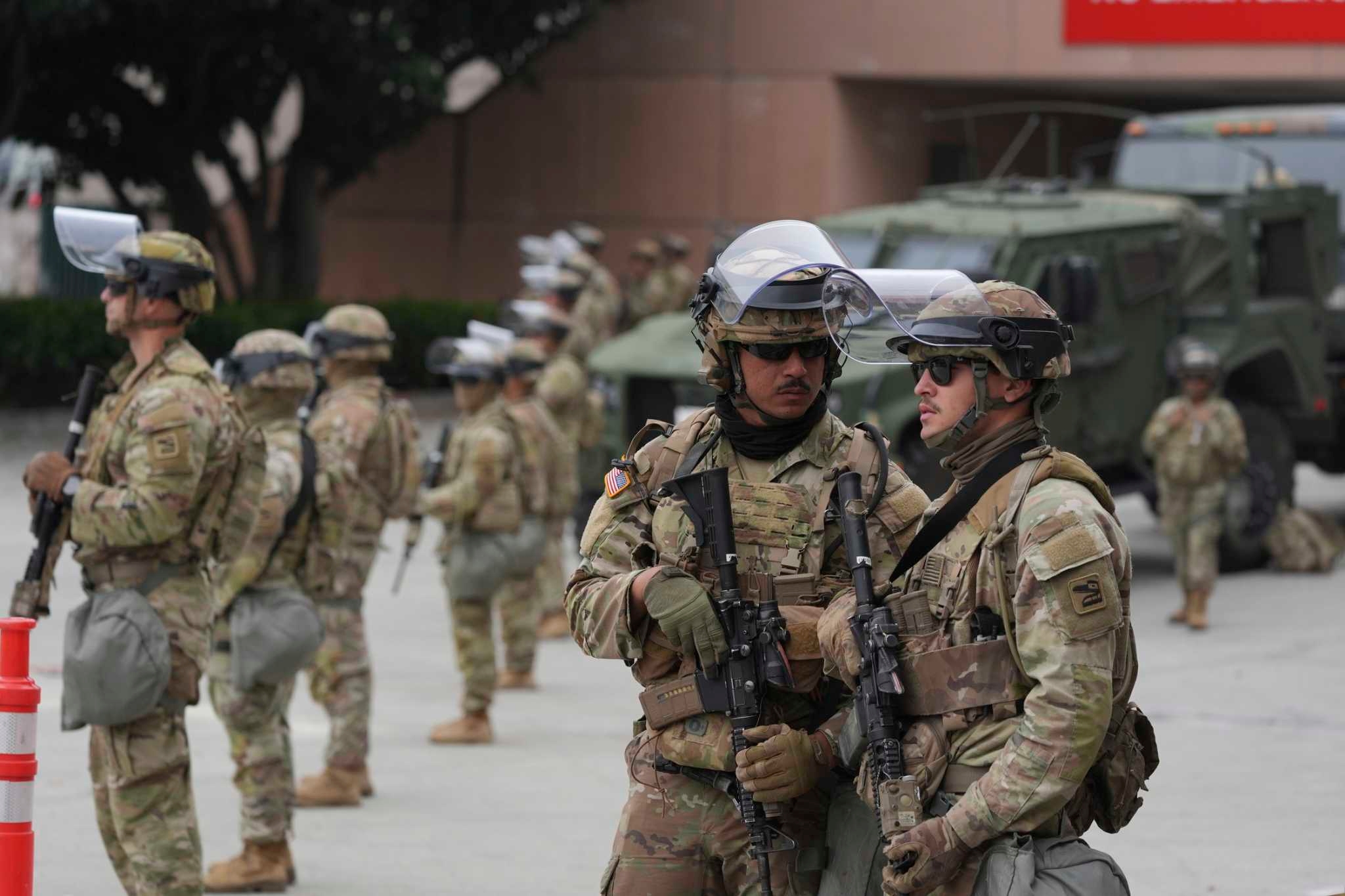 ‘Abuse of power' or necessary protection? Swift fallout over National Guard troops in L.A.