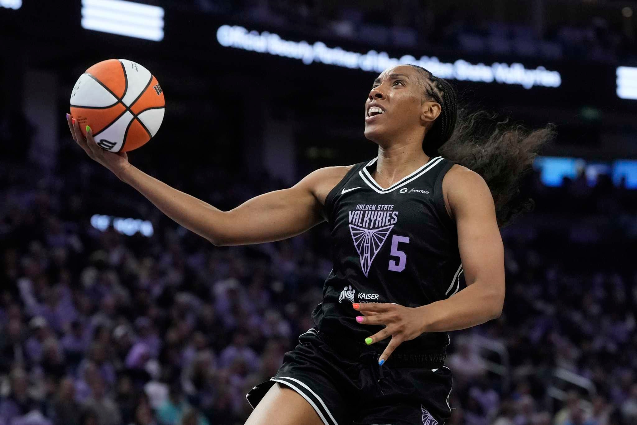 Kayla Thornton's Valkyries mission? Stealing her way to big stops and easy buckets