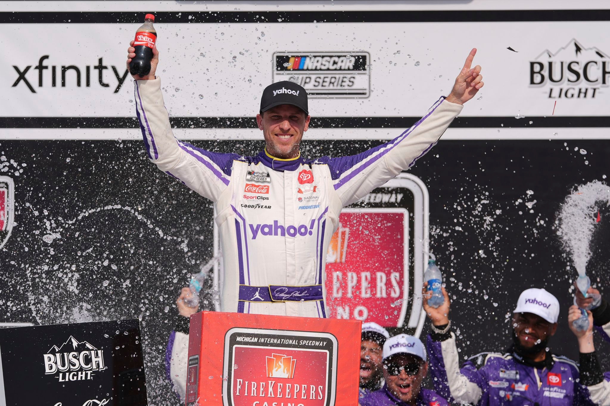 Denny Hamlin earns No. 1 seed in NASCAR's first In-season Challenge