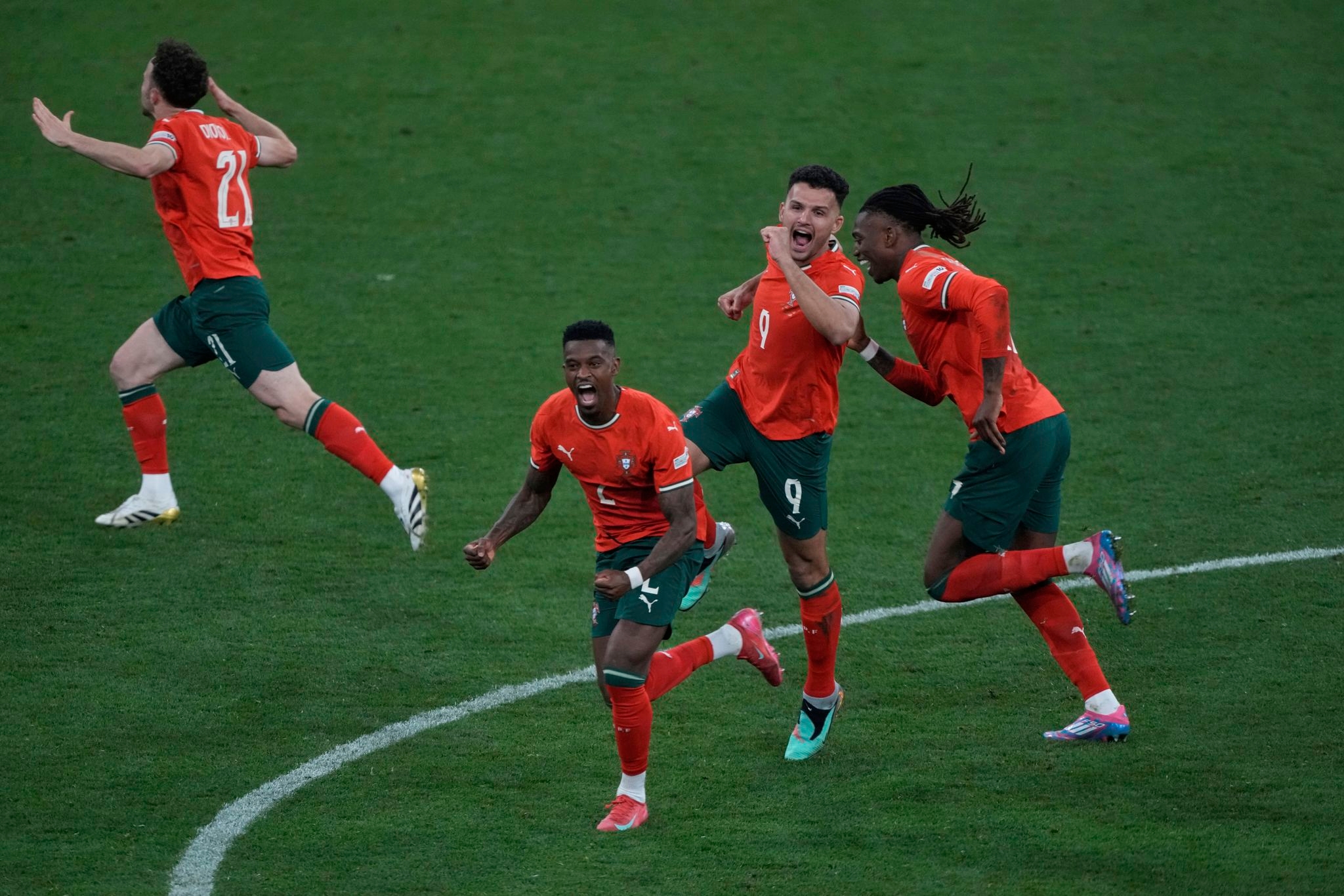 AP PHOTOS: Portugal beats Spain to win the Nations League