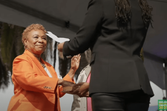 Oakland Mayor Barbara Lee promises ‘relentless effort' at community inauguration
