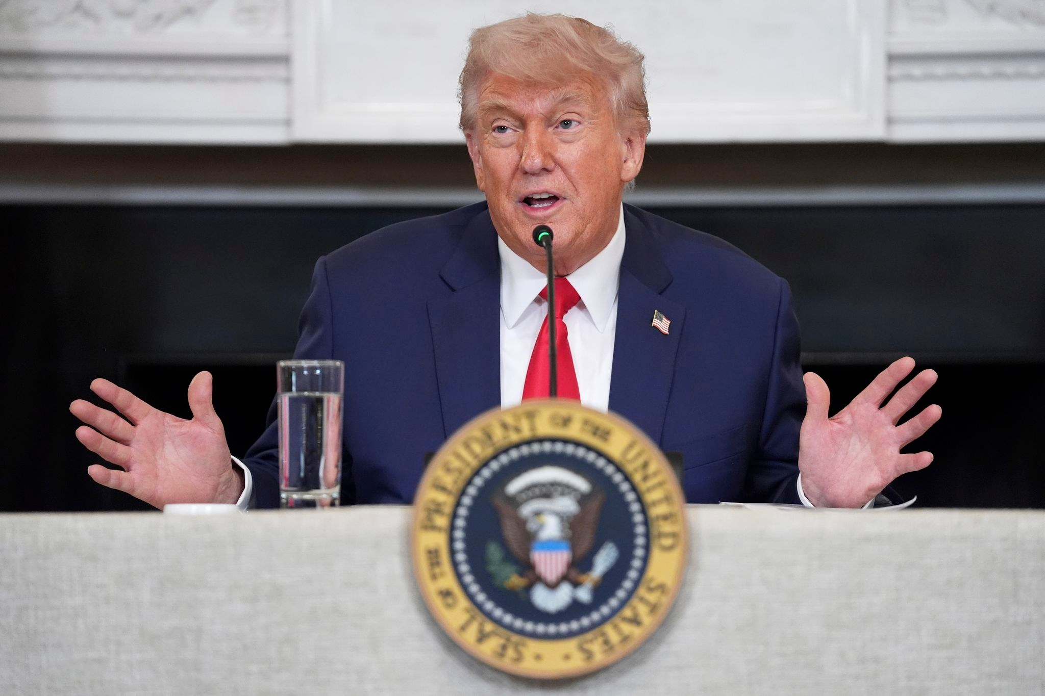 The Latest: Trump heads to Fort Bragg to celebrate 250th anniversary for US Army