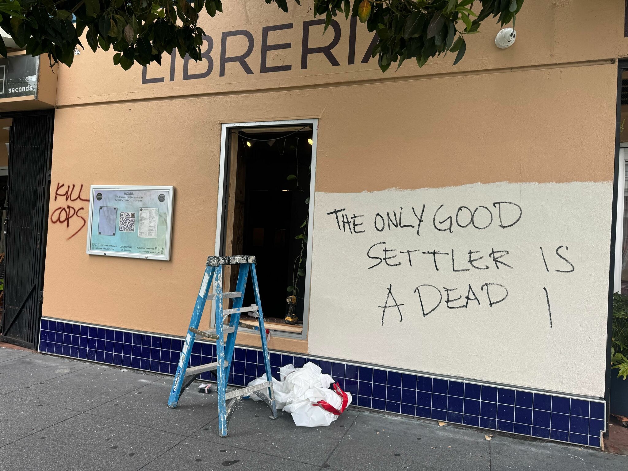 S.F. cafe endures worst vandalism to date after ICE protesters descend upon Mission