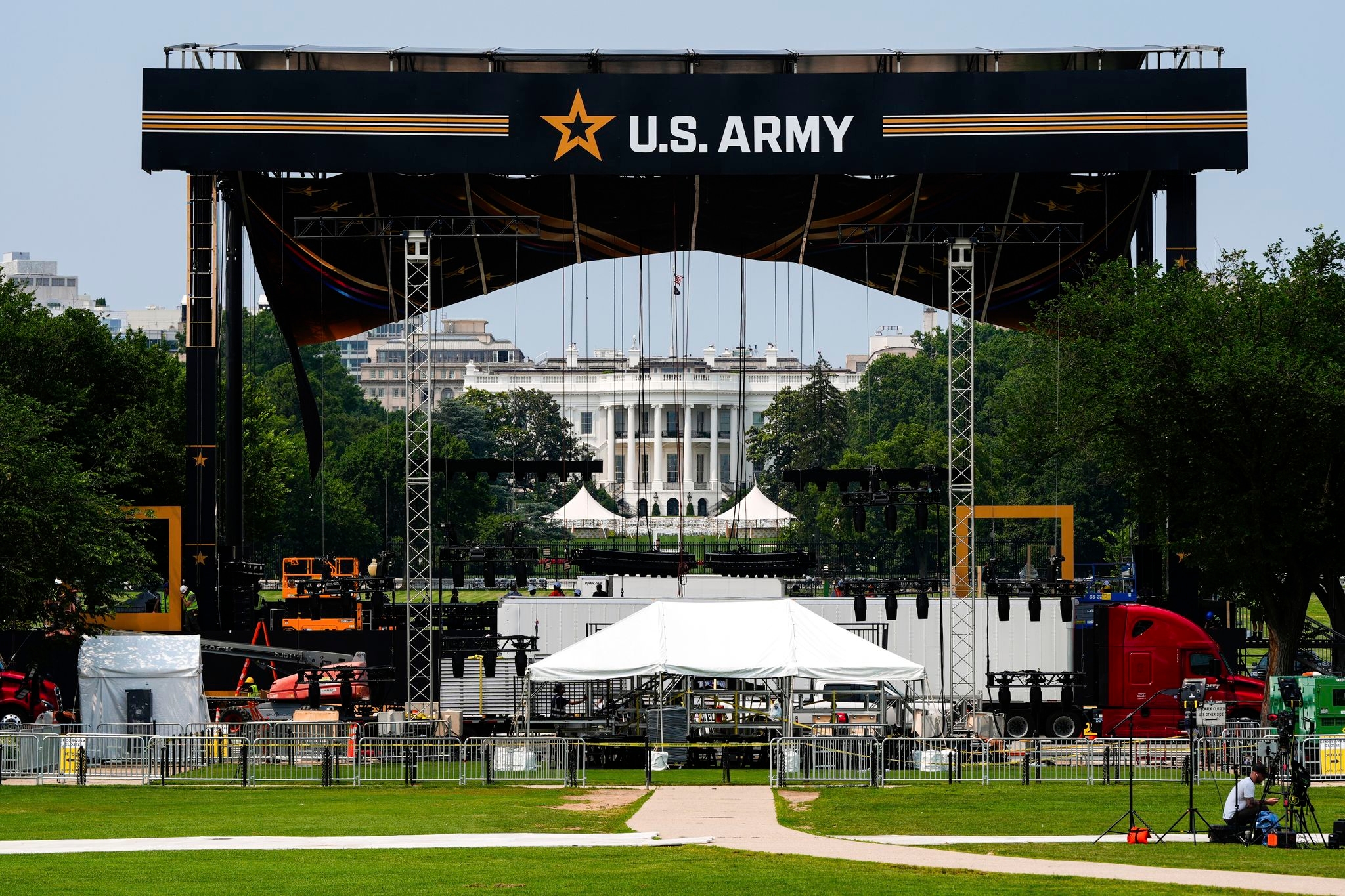 Most US adults say Trump's military parade is not a good use of money, a new poll finds